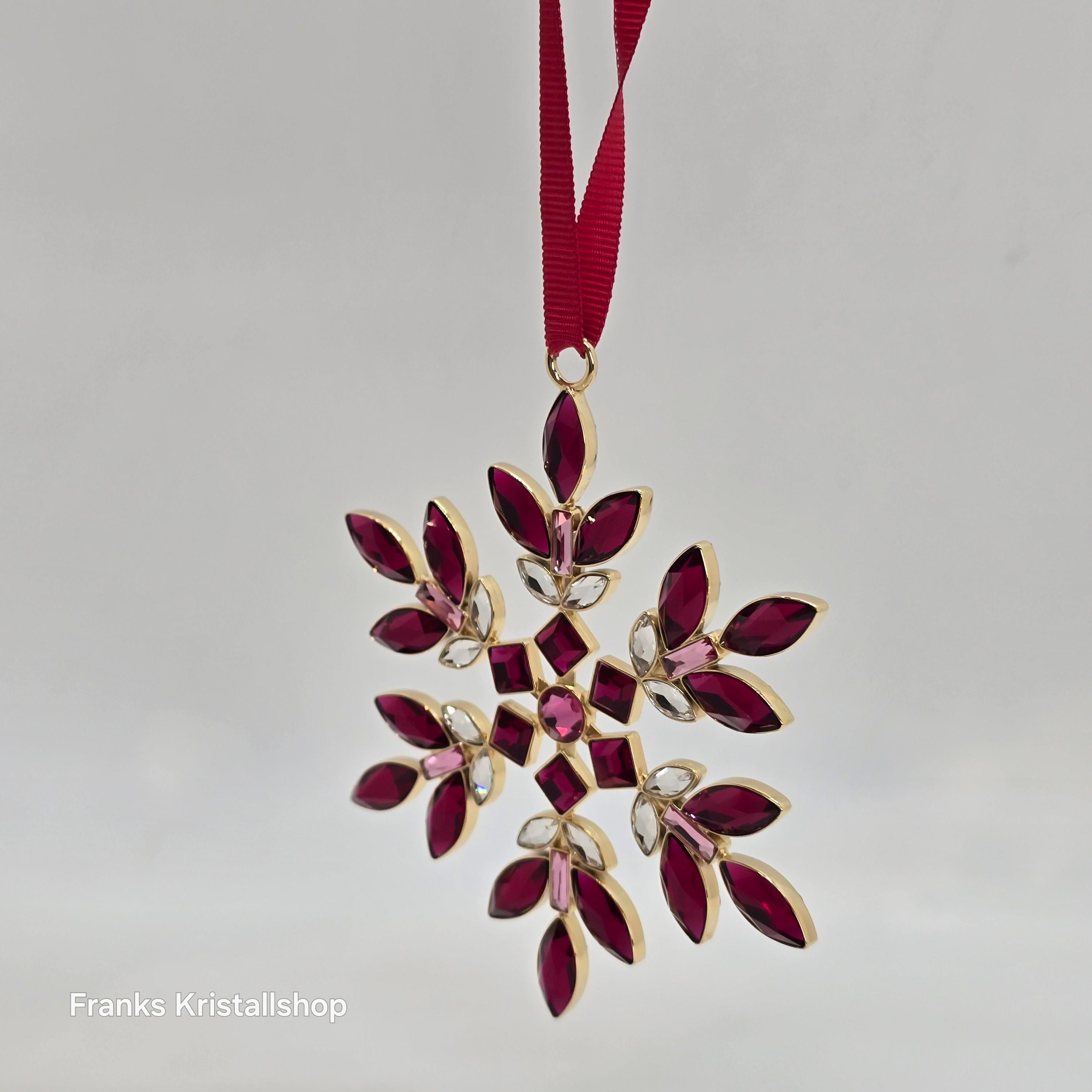 SWAROVSKI Weihnachtsstern Gema Rot Christmas Ornament 5691041