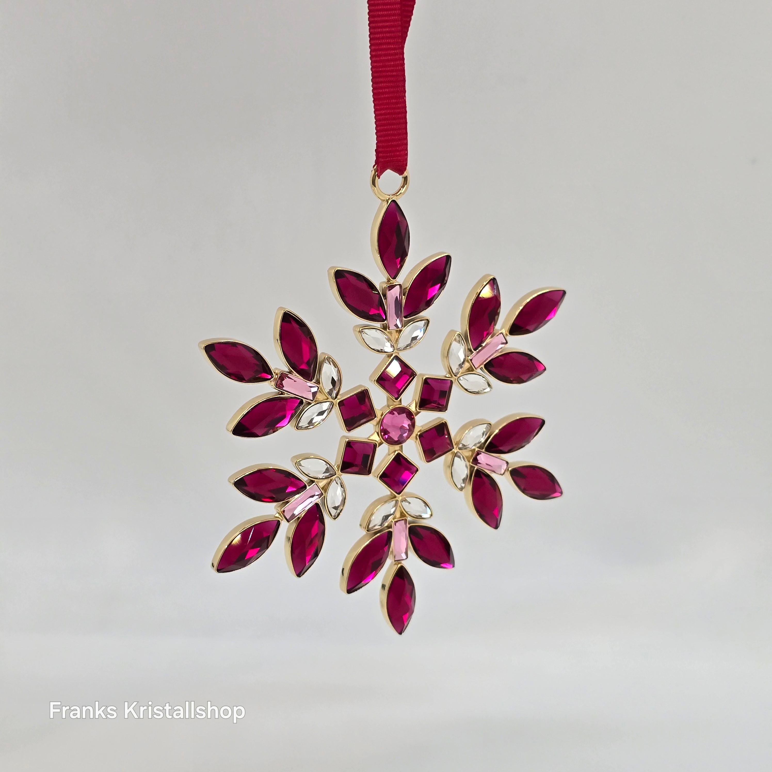 SWAROVSKI Weihnachtsstern Gema Rot Christmas Ornament 5691041