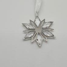 Lade das Bild in den Galerie-Viewer, SWAROVSKI Weihnachtsstern Silberstern Silver Tone 5064261
