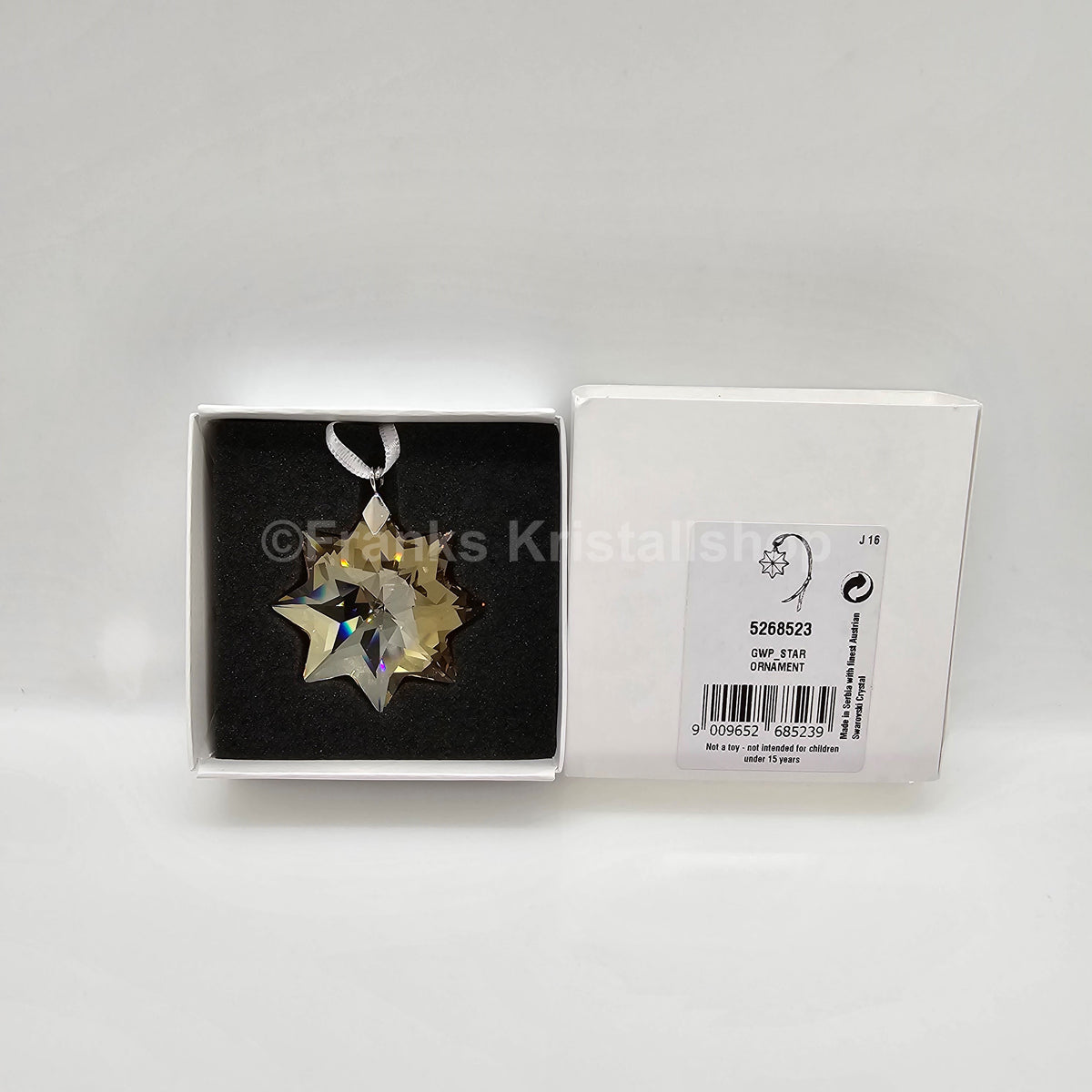 SWAROVSKI Weihnachtsstern 2016 Sonderausgabe Star Ornament Gold 5268523