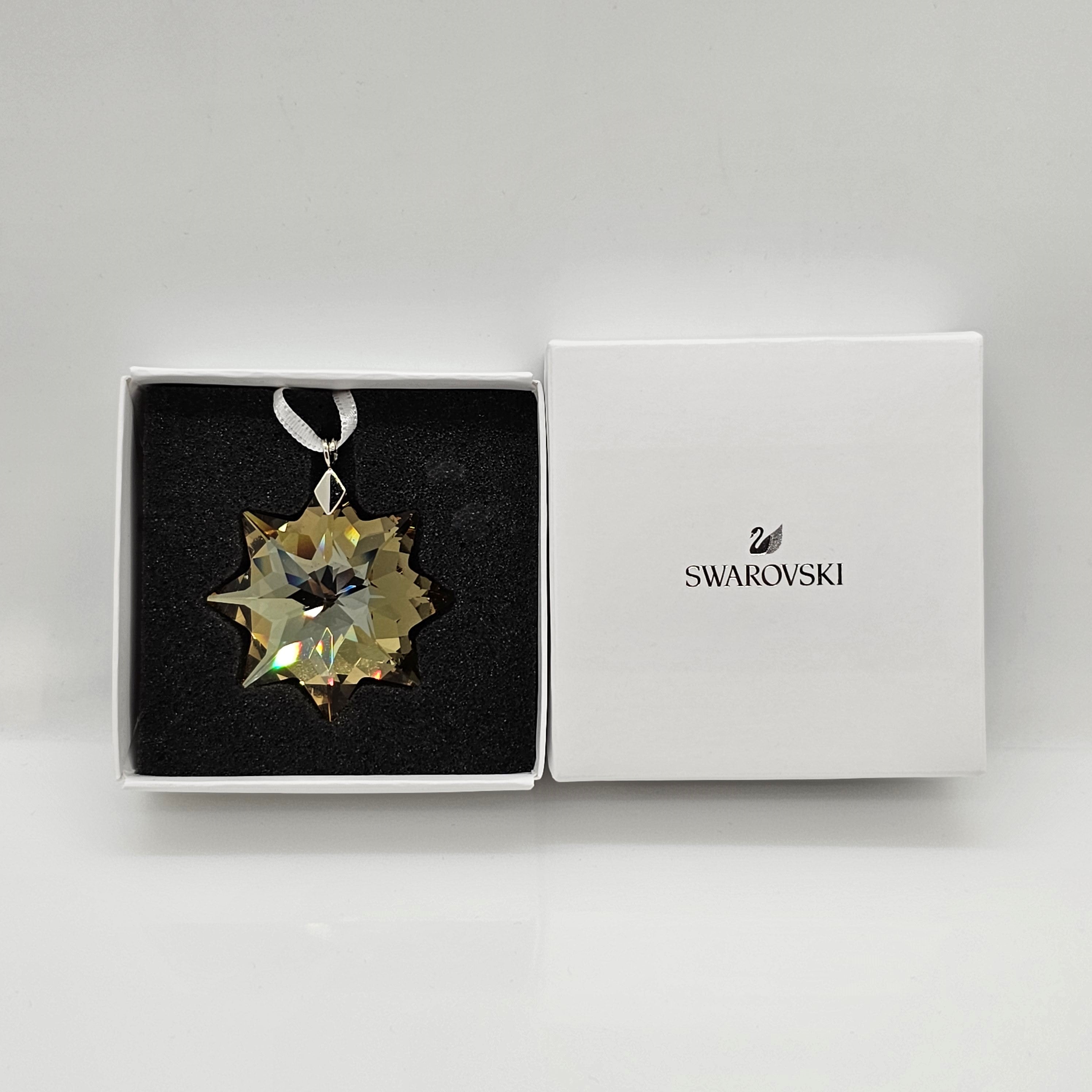 SWAROVSKI Weihnachtsstern 2016 Sonderausgabe Star Ornament Gold 5268523