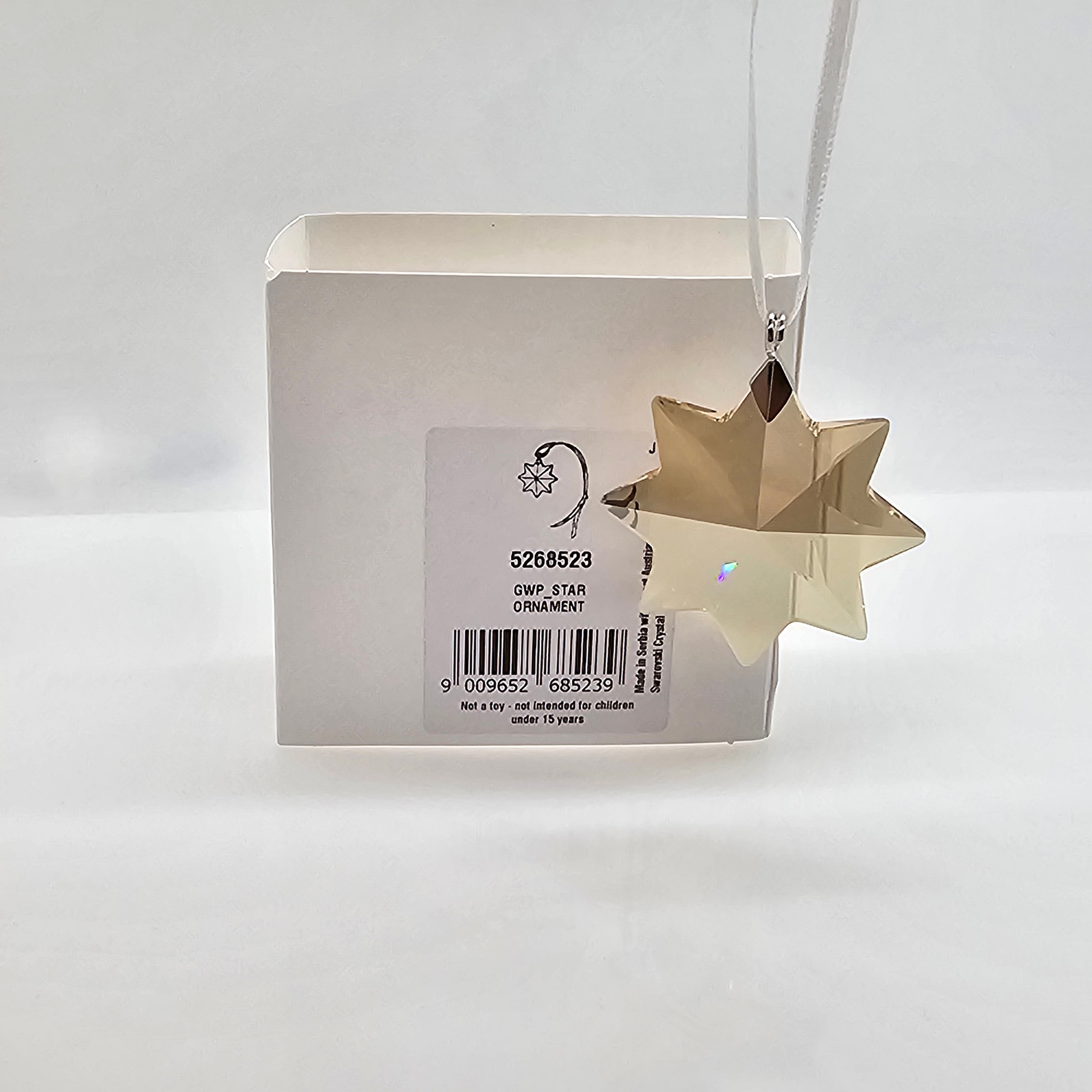 SWAROVSKI Weihnachtsstern 2016 Sonderausgabe Star Ornament Gold 5268523