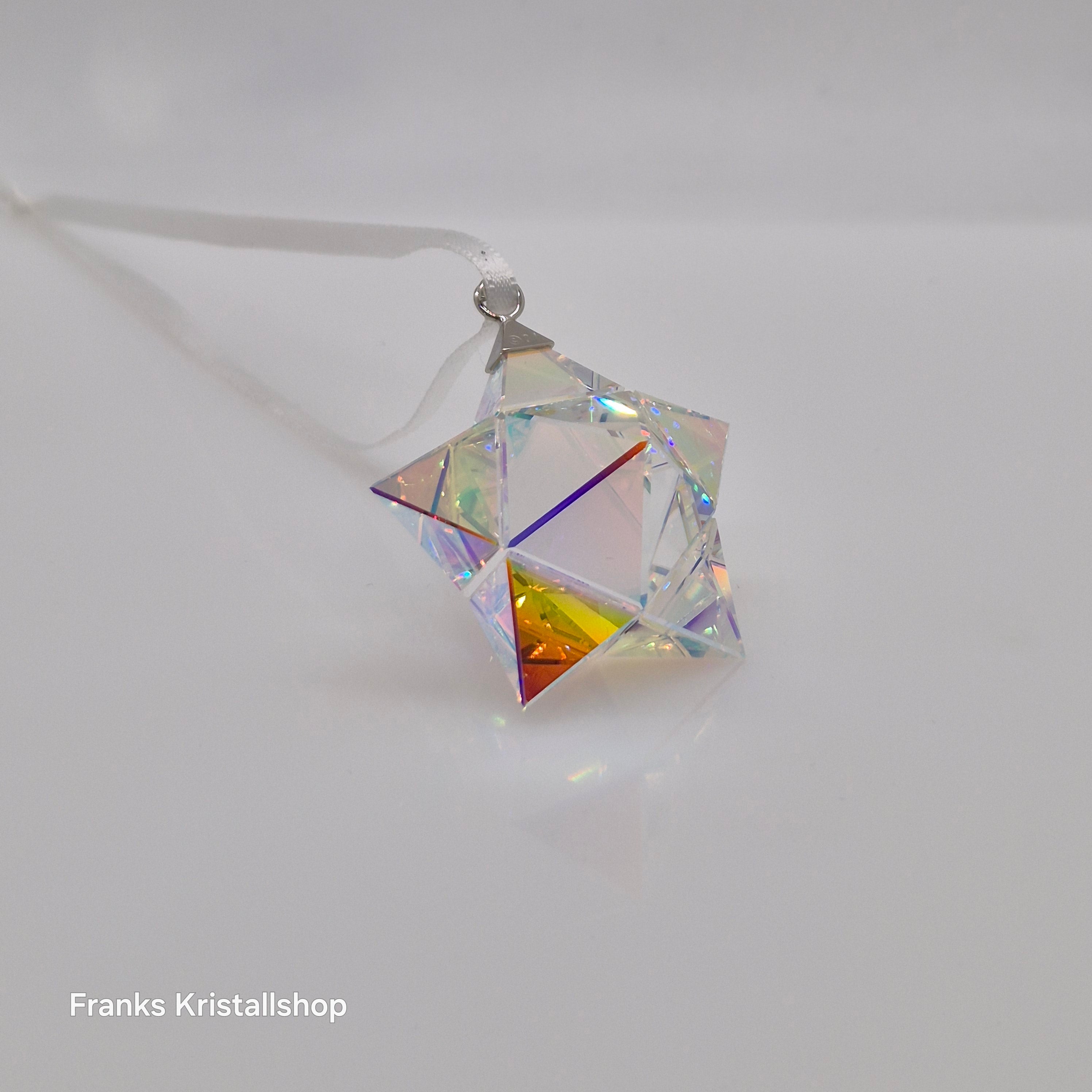 SWAROVSKI Weihnachtsstern Stern Ornament AB, Klein 5283478