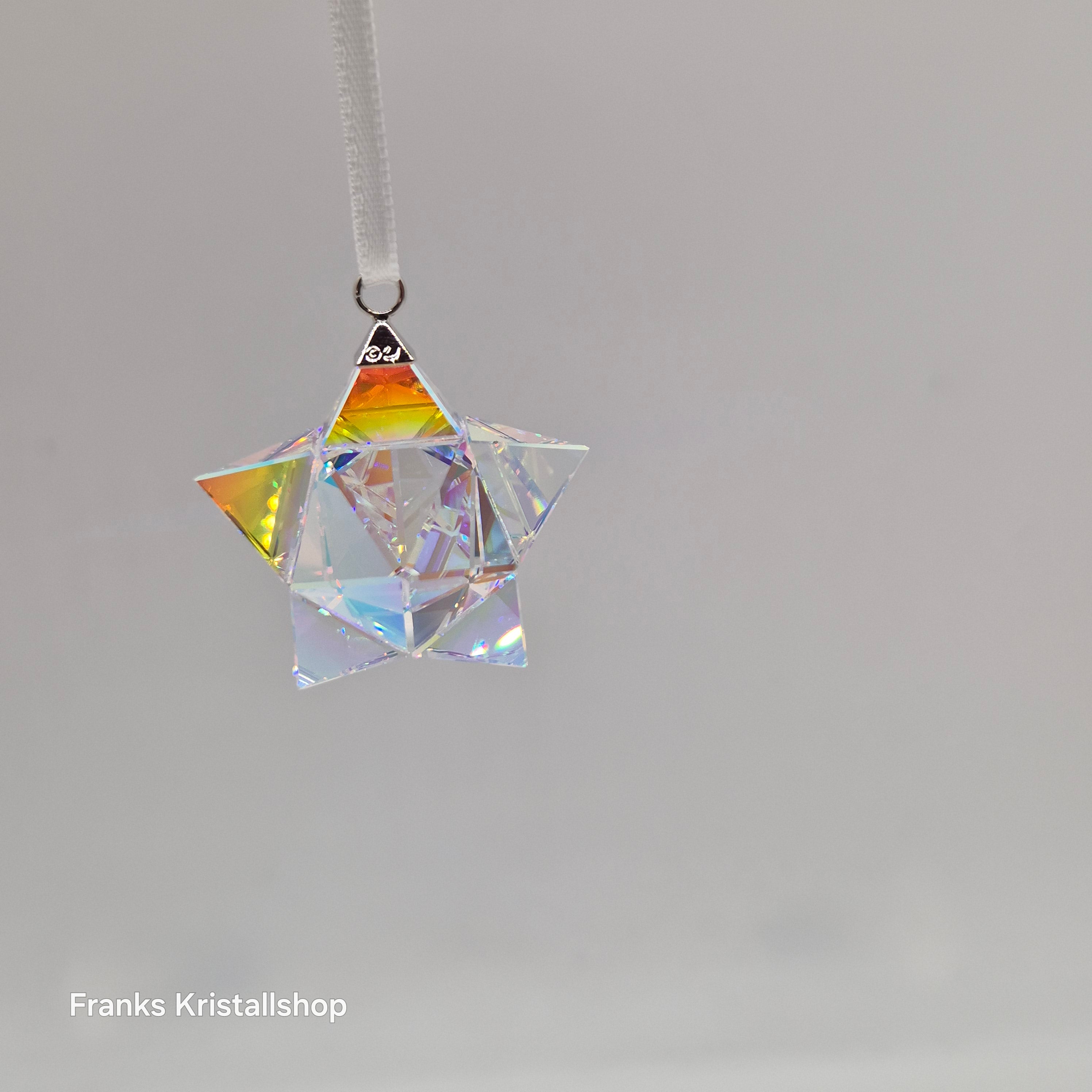 SWAROVSKI Weihnachtsstern Stern Ornament AB, Klein 5283478