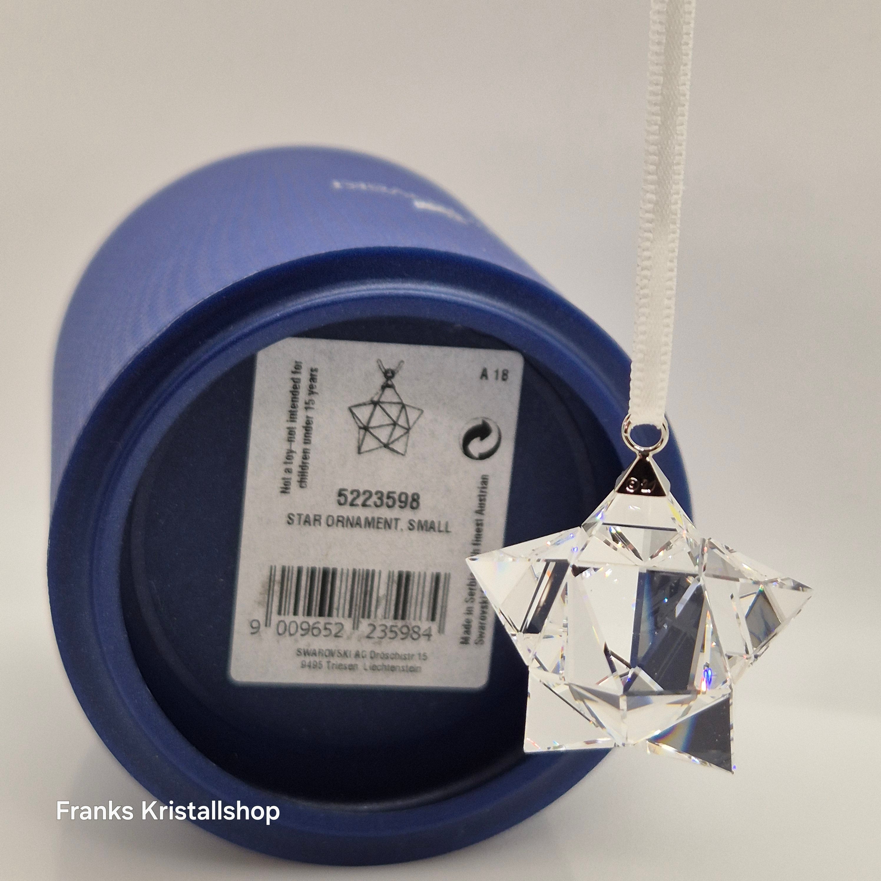 SWAROVSKI Weihnachtsstern Stern Ornament Klar, Klein 5223598