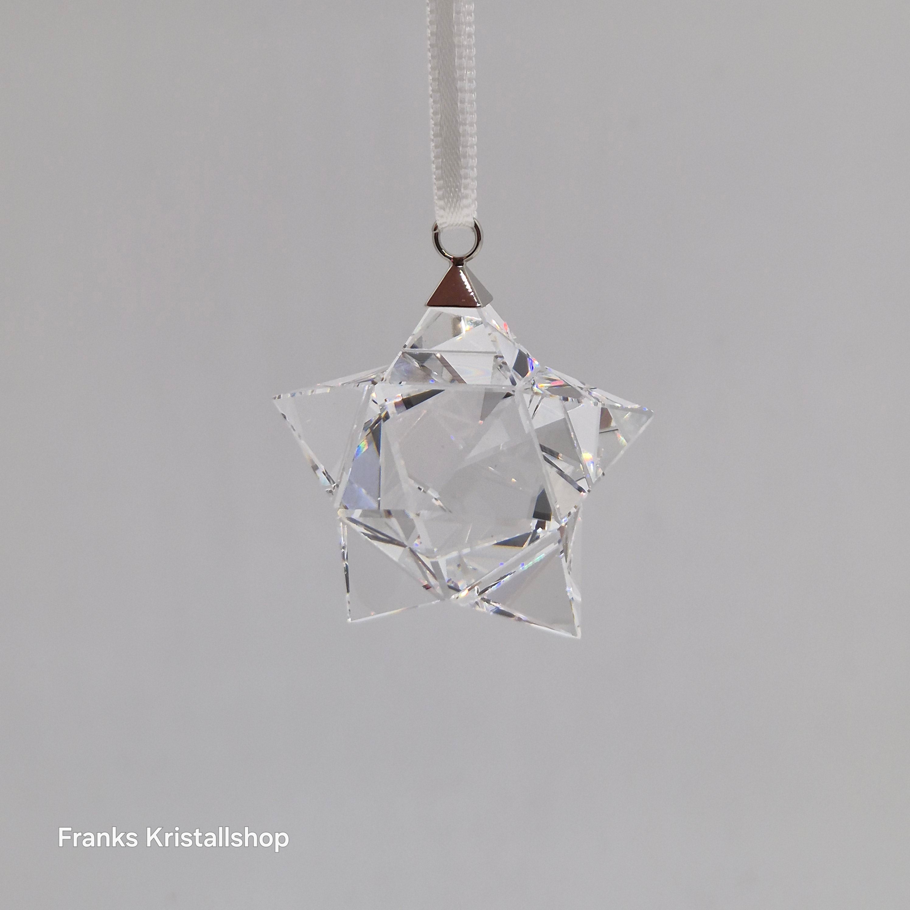SWAROVSKI Weihnachtsstern Stern Ornament Klar, Klein 5223598