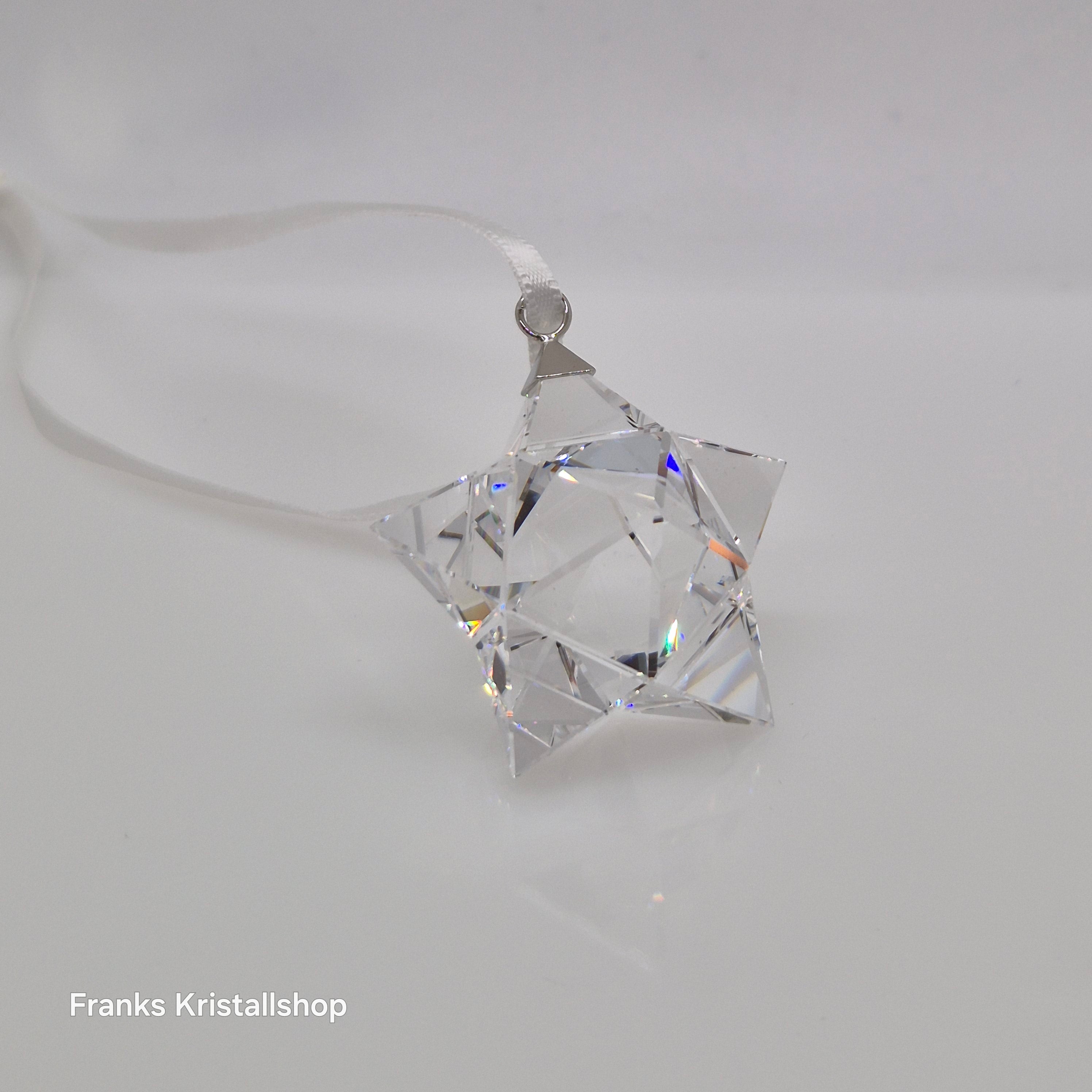 SWAROVSKI Weihnachtsstern Stern Ornament Klar, Klein 5223598
