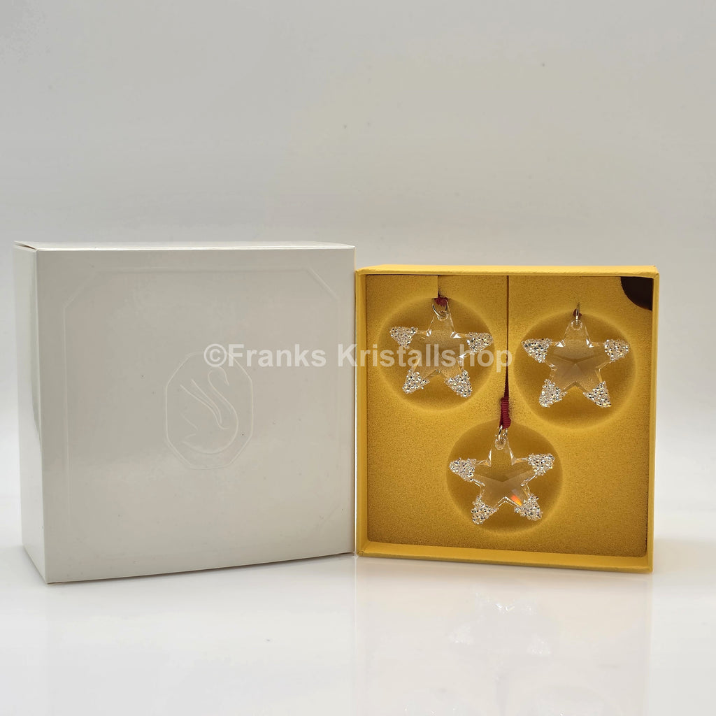 SWAROVSKI Weihnachtsstern Winterstern Ornament 3er-Set Exclusive 5764755