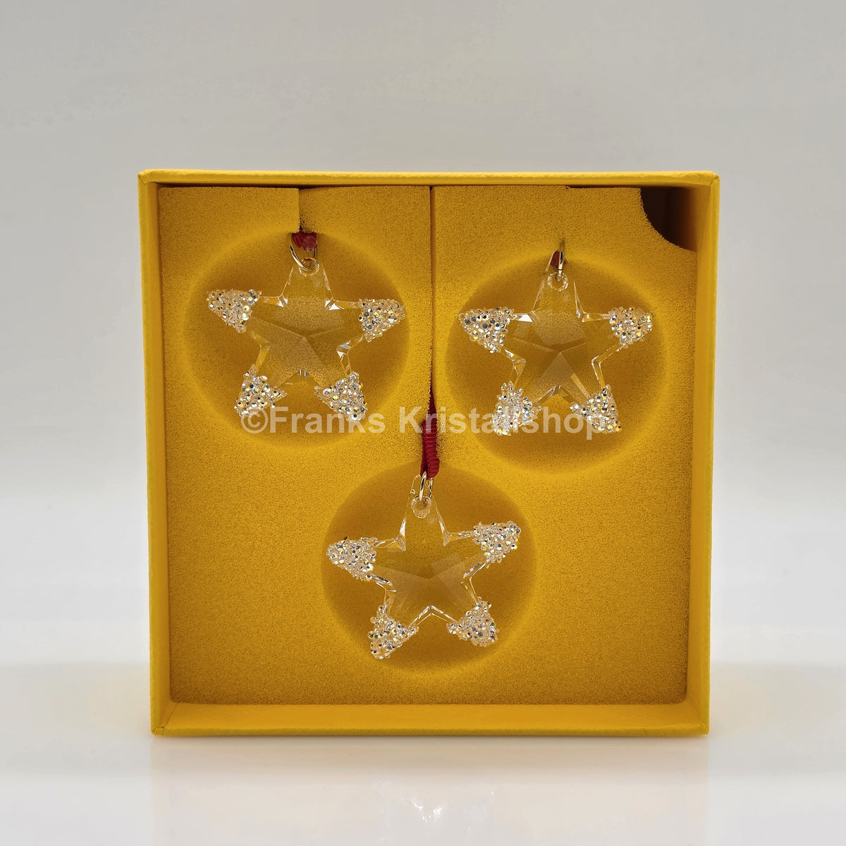 SWAROVSKI Weihnachtsstern Winterstern Ornament 3er-Set Exclusive 5764755