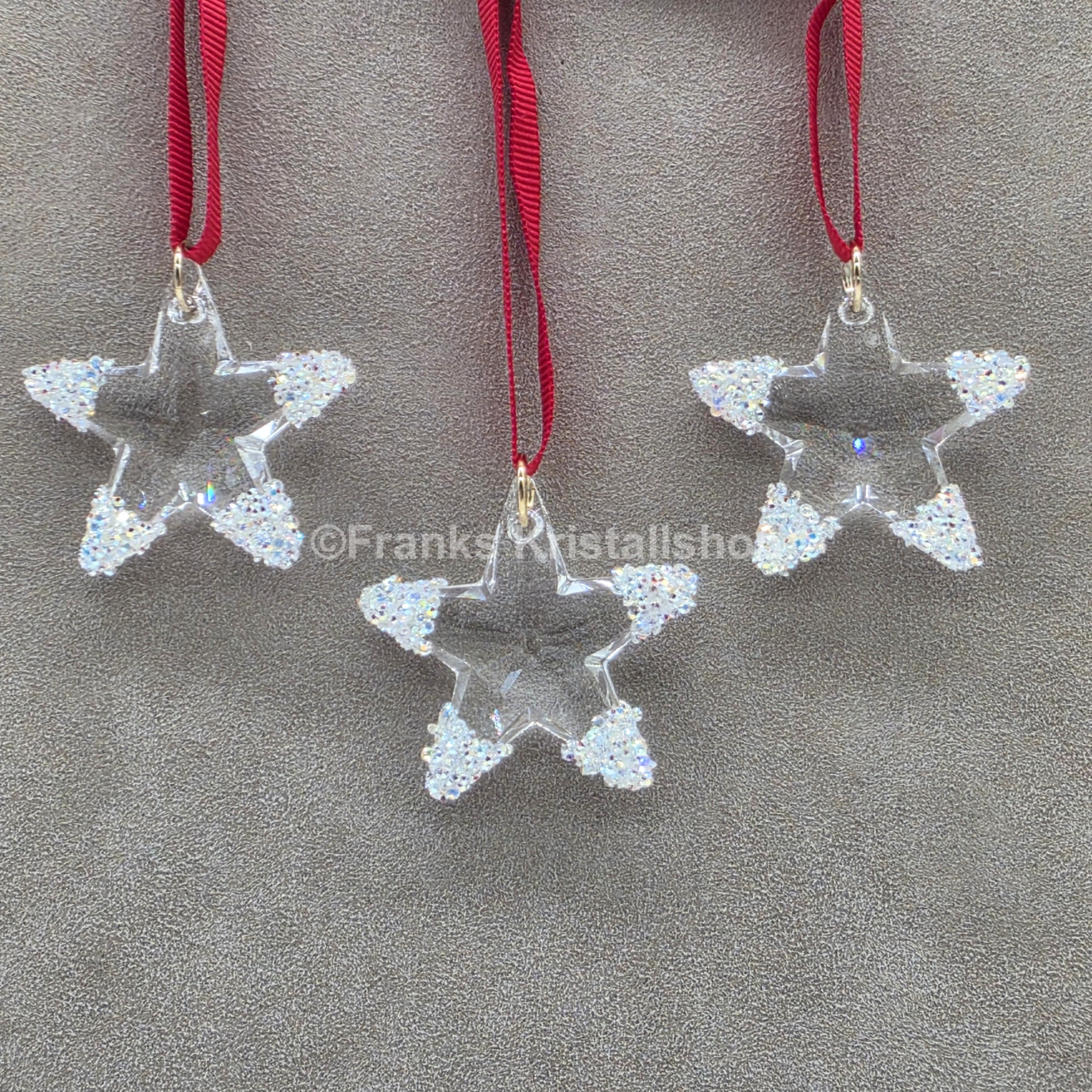 SWAROVSKI Weihnachtsstern Winterstern Ornament 3er-Set Exclusive 5764755