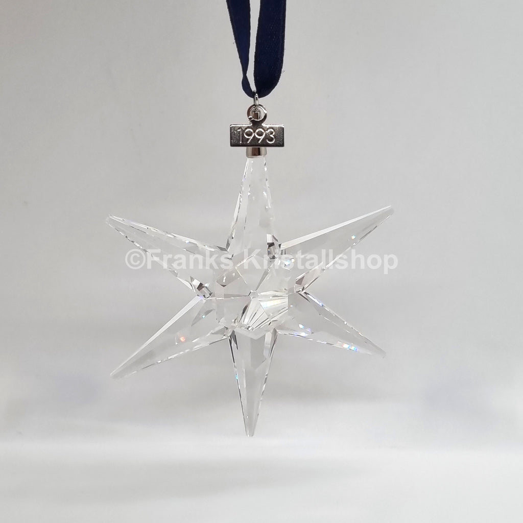SWAROVSKI Weihnachtsstern 1993 Groß Klar 174969