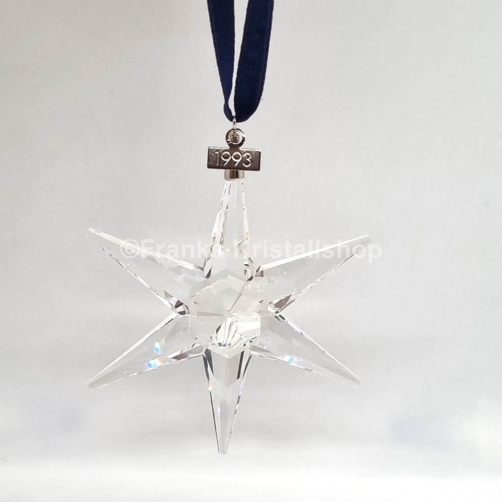 SWAROVSKI Weihnachtsstern 1993 Groß Klar 174969