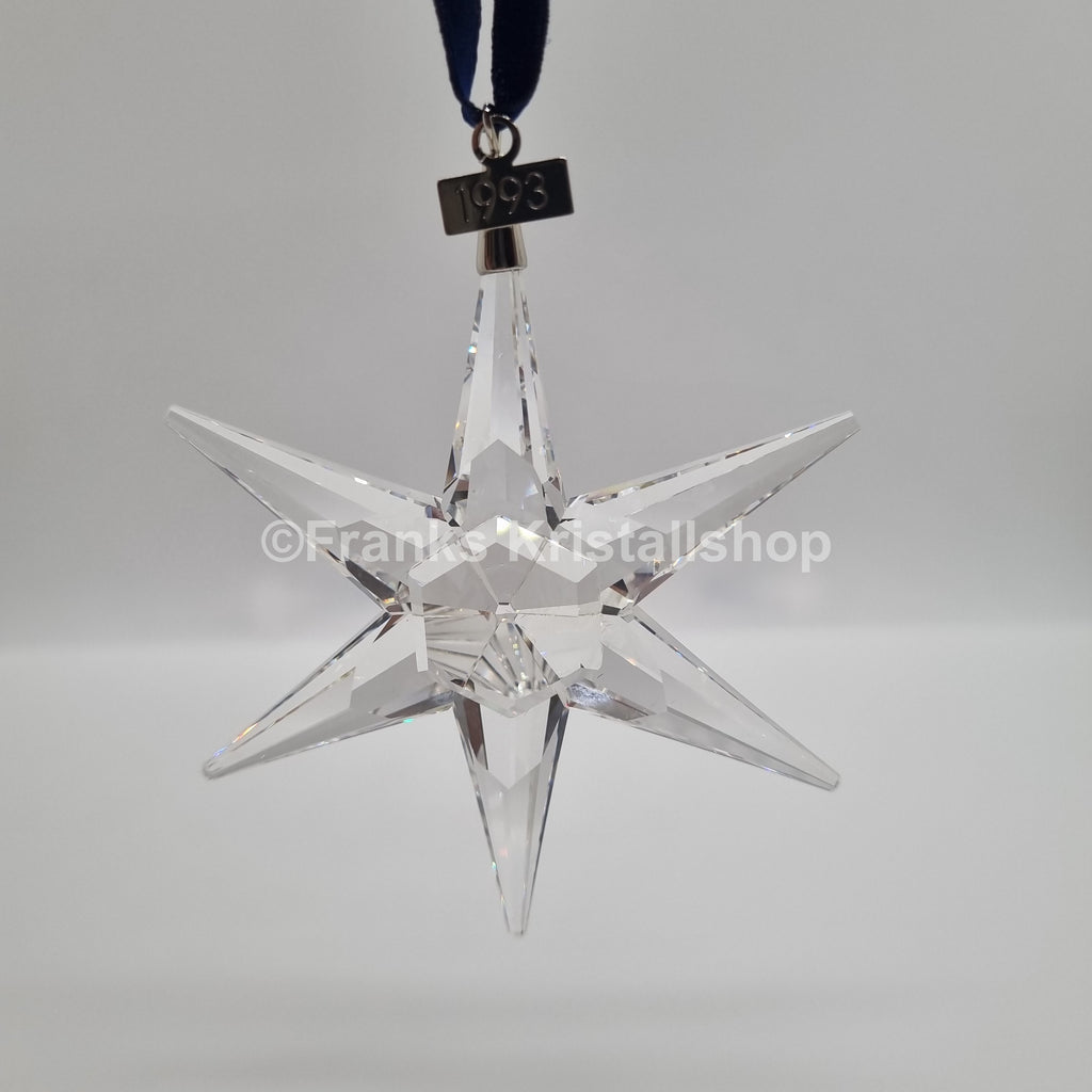 SWAROVSKI Weihnachtsstern 1993 Groß Klar 174969