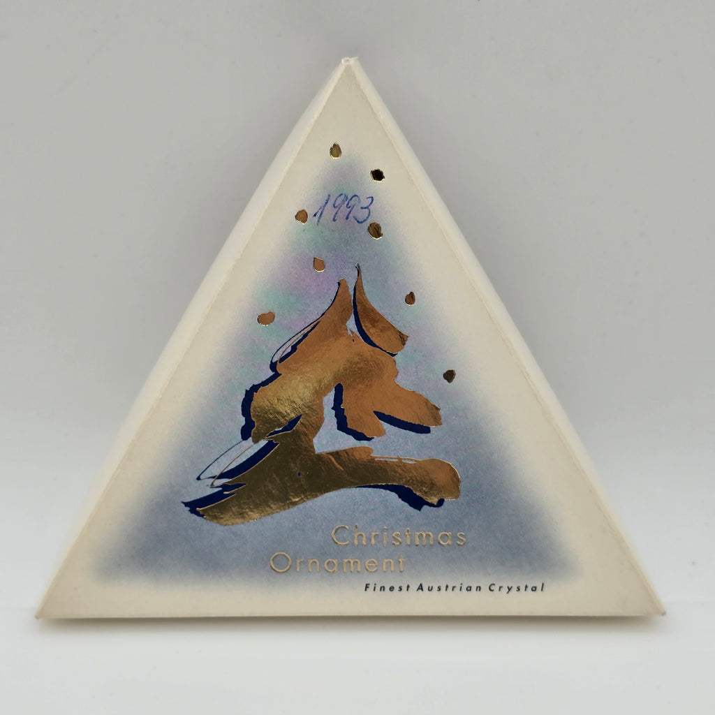 SWAROVSKI Weihnachtsstern 1993 Groß Klar 174969