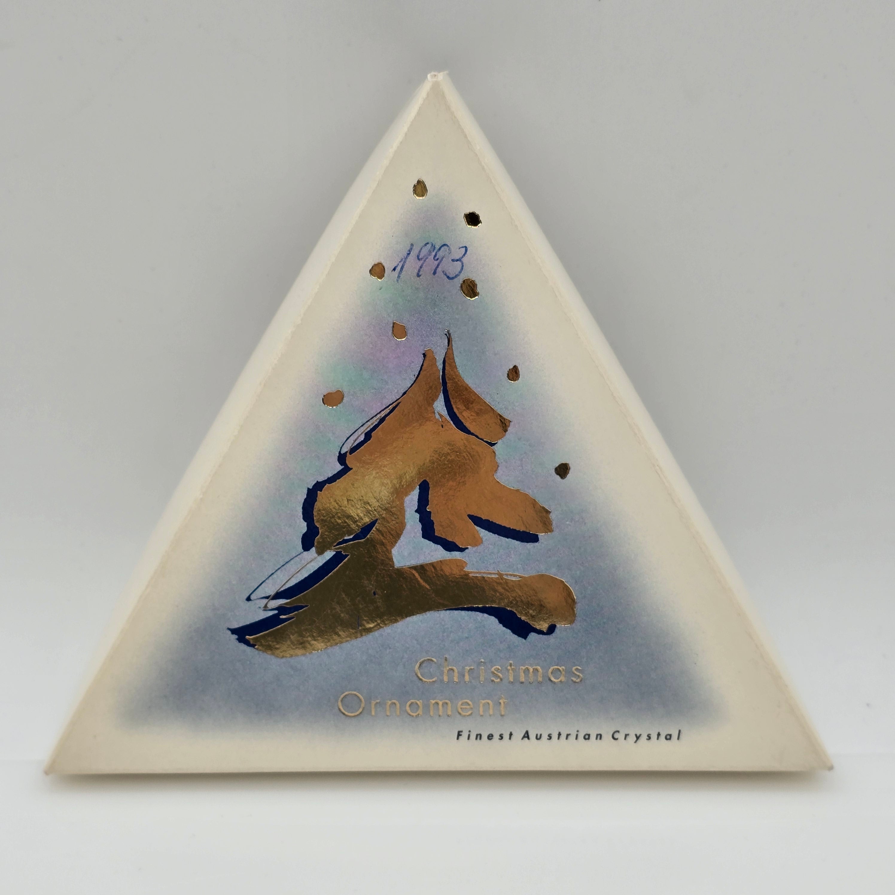 SWAROVSKI Weihnachtsstern 1993 Groß Klar 174969