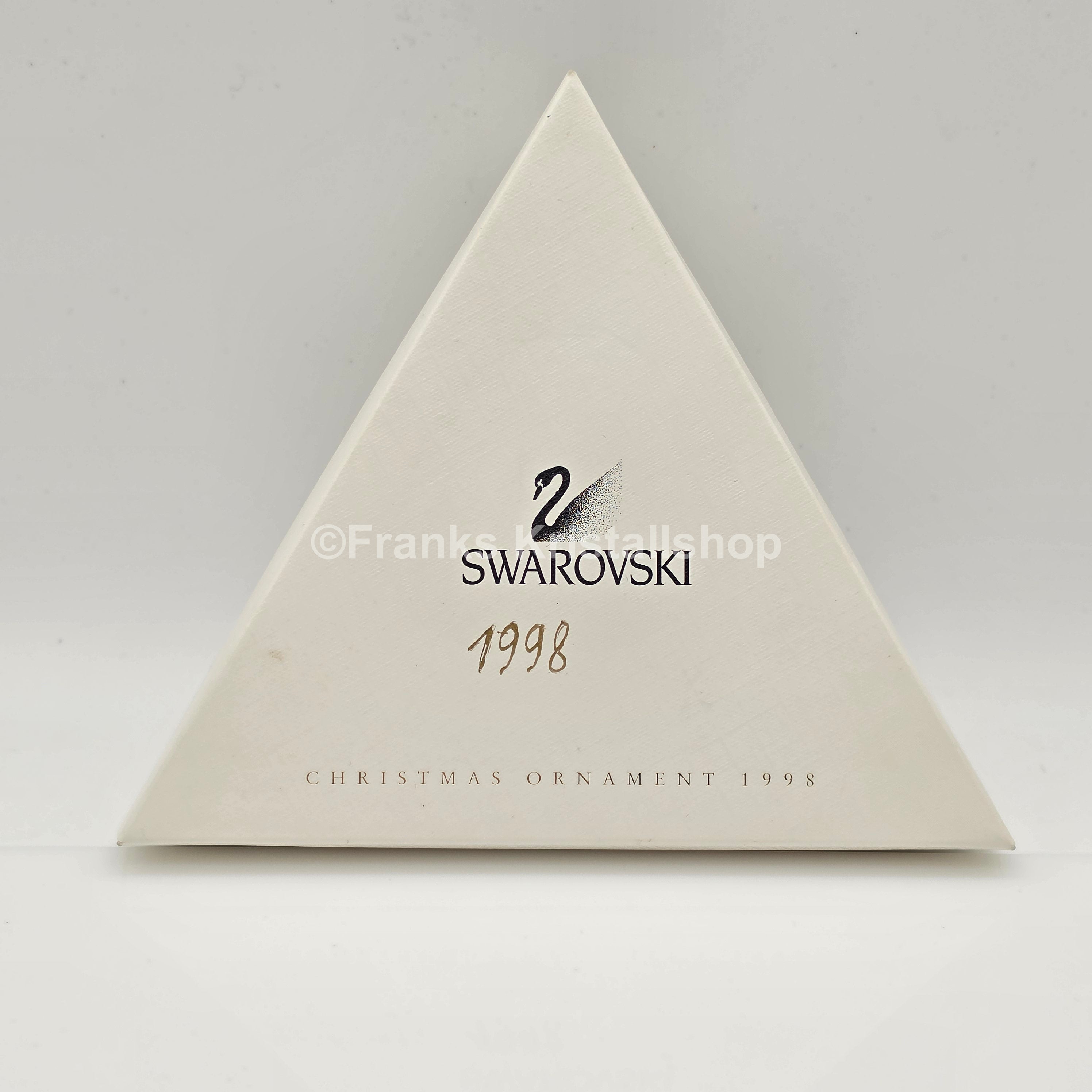 SWAROVSKI Weihnachtsstern 1998 Groß Klar 220037