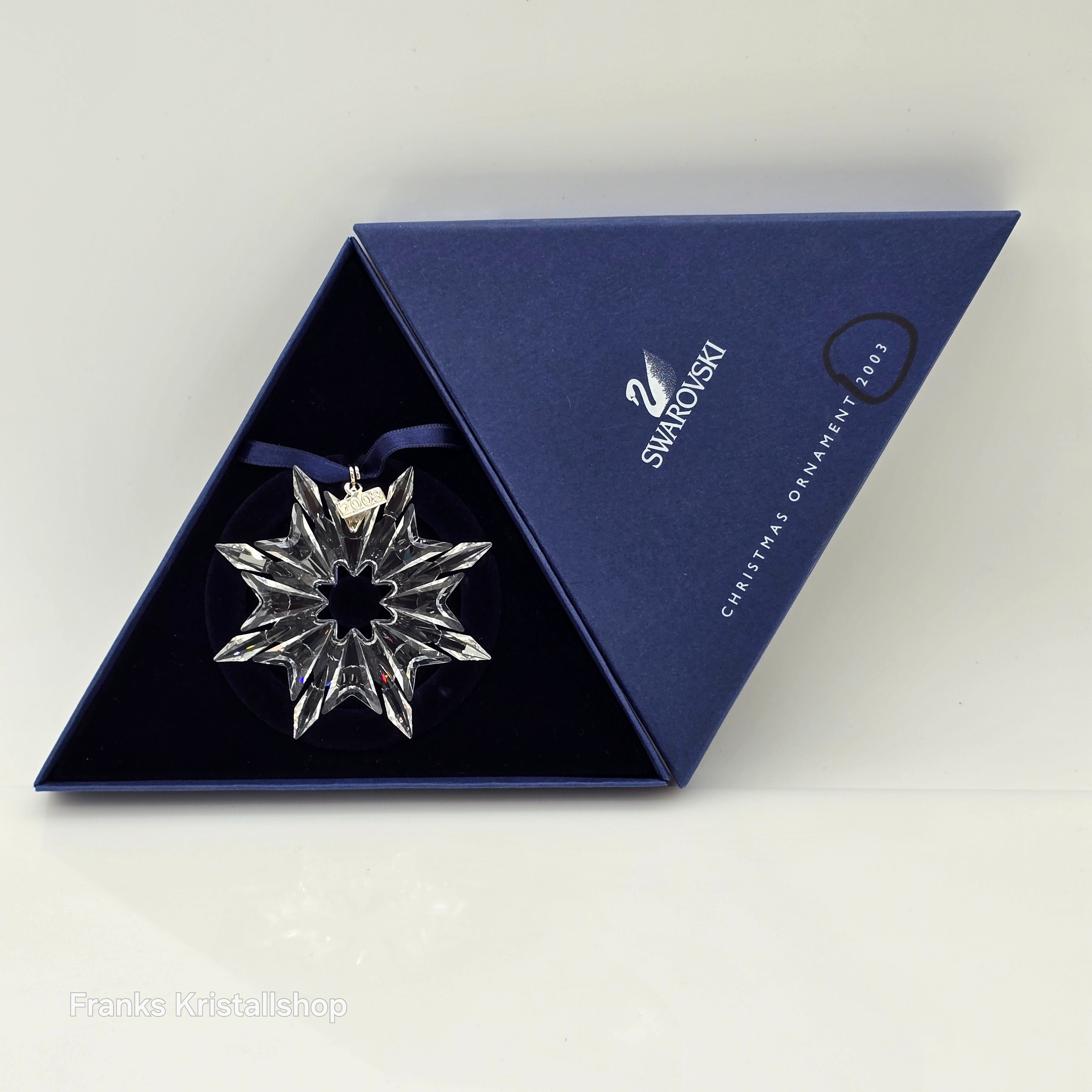 SWAROVSKI Weihnachtsstern 2003 Groß Klar 622498