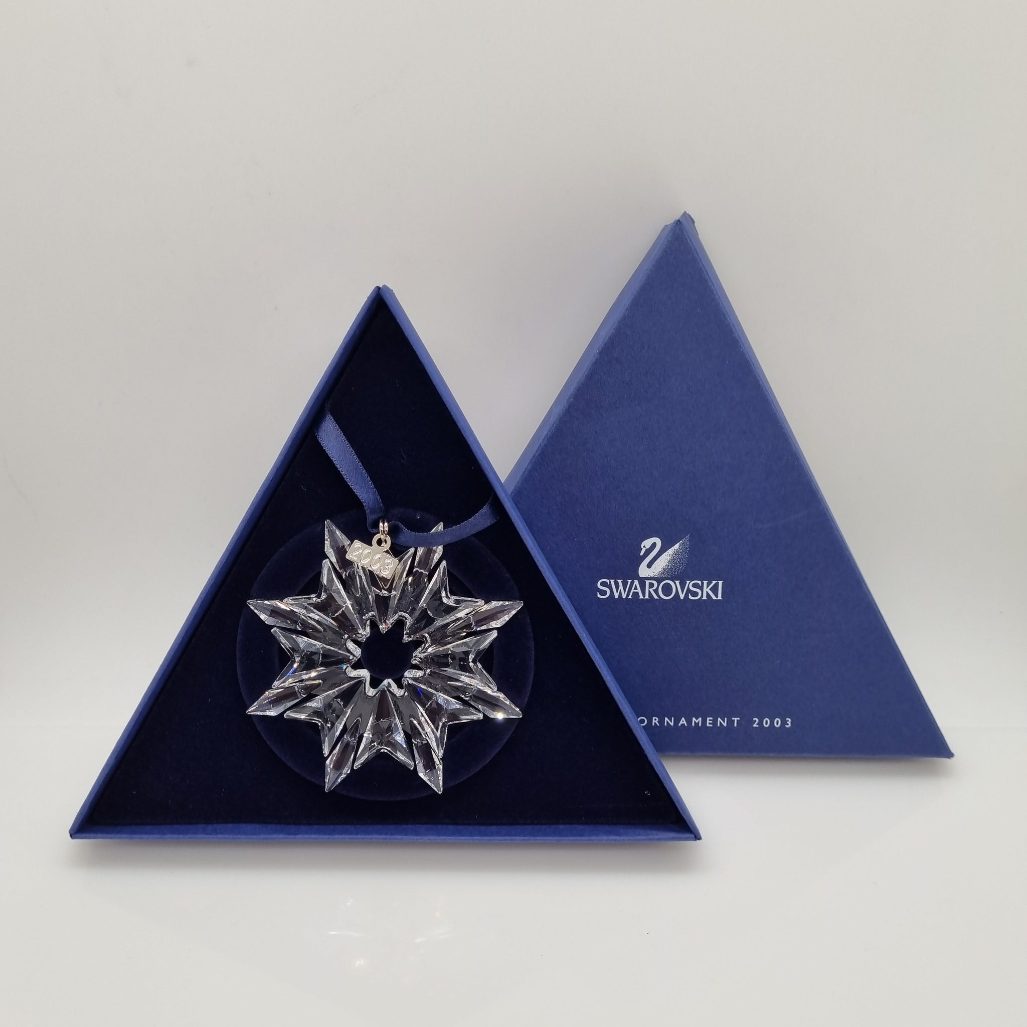 SWAROVSKI Weihnachtsstern 2003 Groß Klar 622498 – Franks