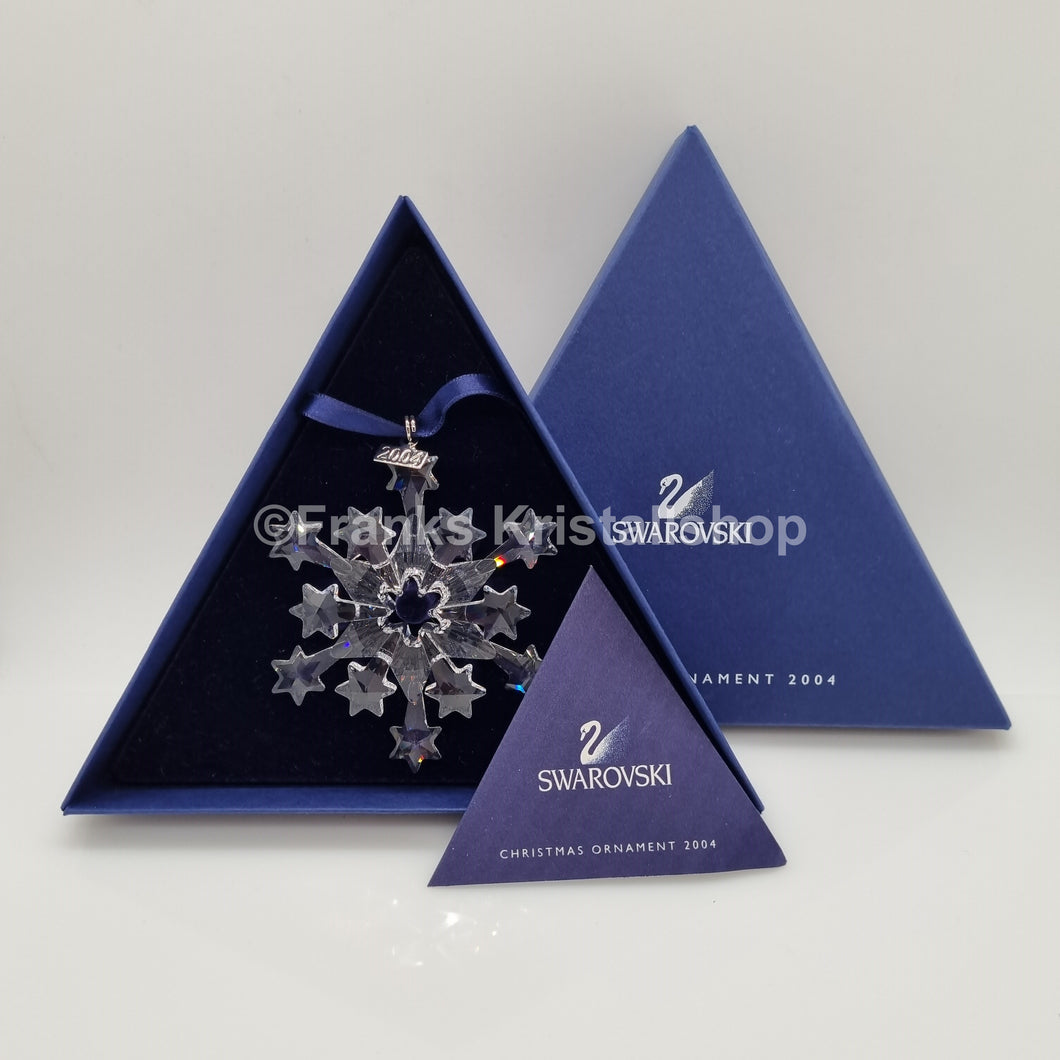 SWAROVSKI Weihnachtsstern 2004 Groß Klar 631562 – Franks Kristall Shop