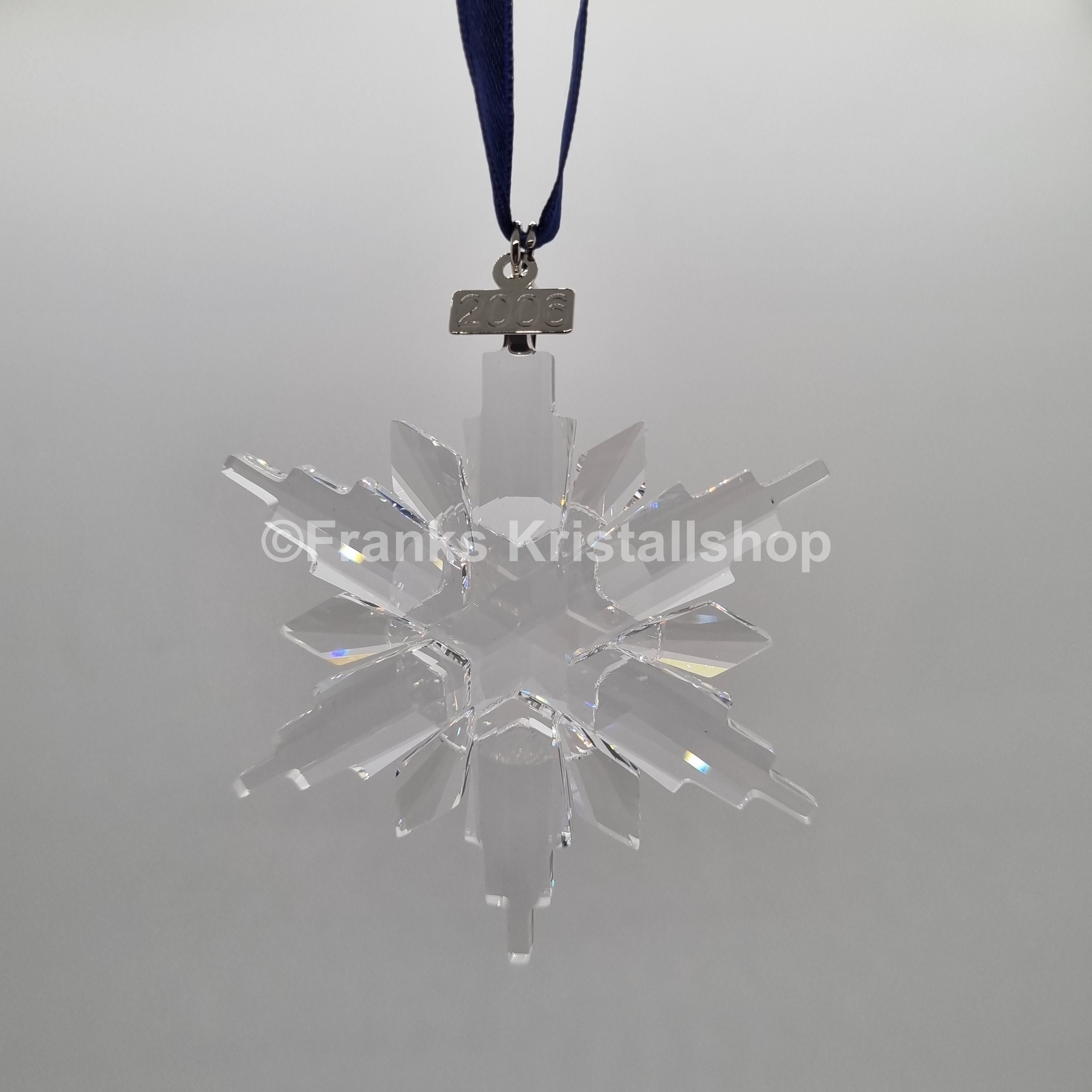 SWAROVSKI Weihnachtsstern 2006 Groß Klar 837613 – Franks Kristall Shop