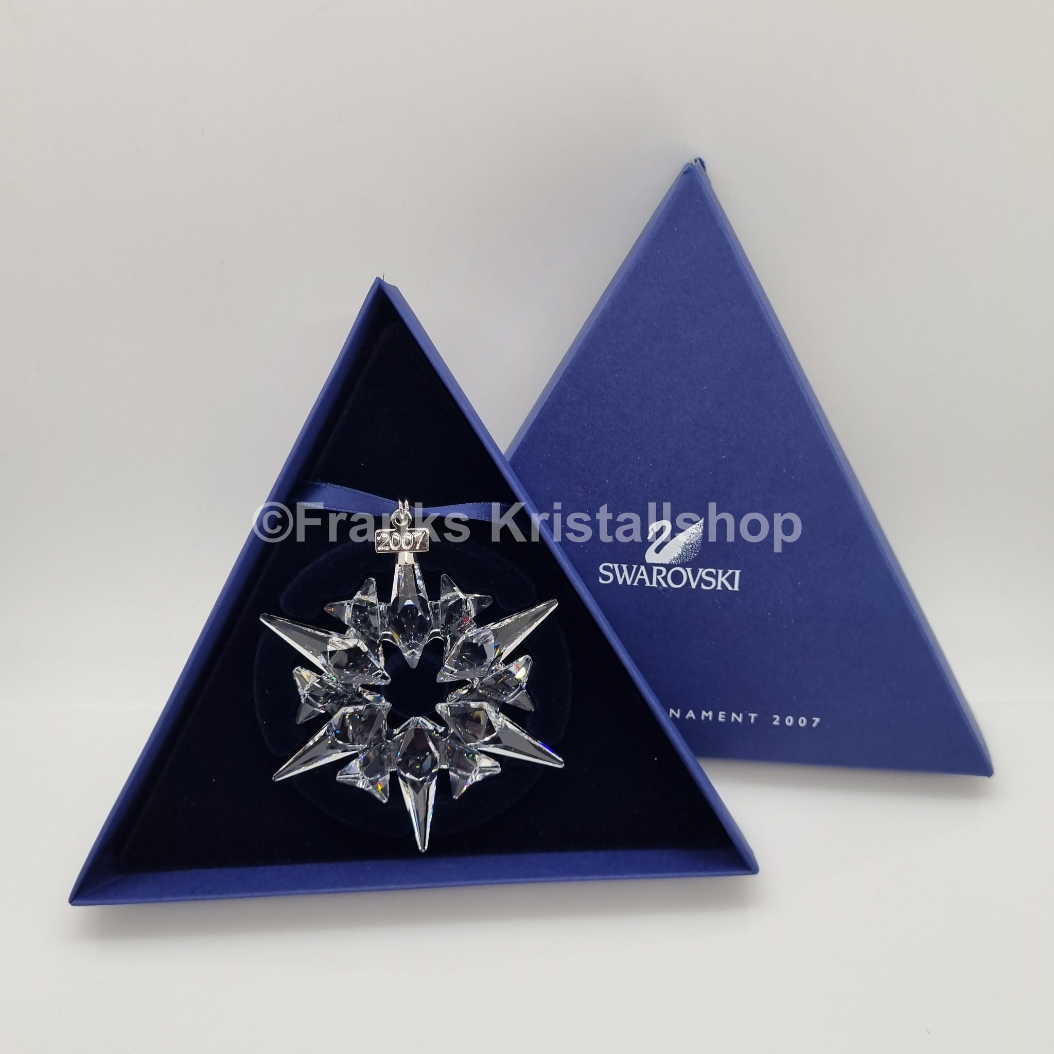 SWAROVSKI Weihnachtsstern 2007 Groß Klar 872200 – Franks Kristall Shop