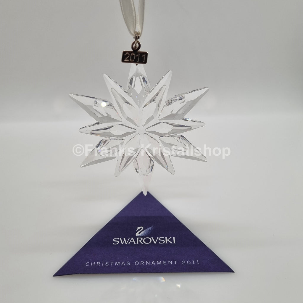 SWAROVSKI Weihnachtsstern 2011 groß klar 1092037
