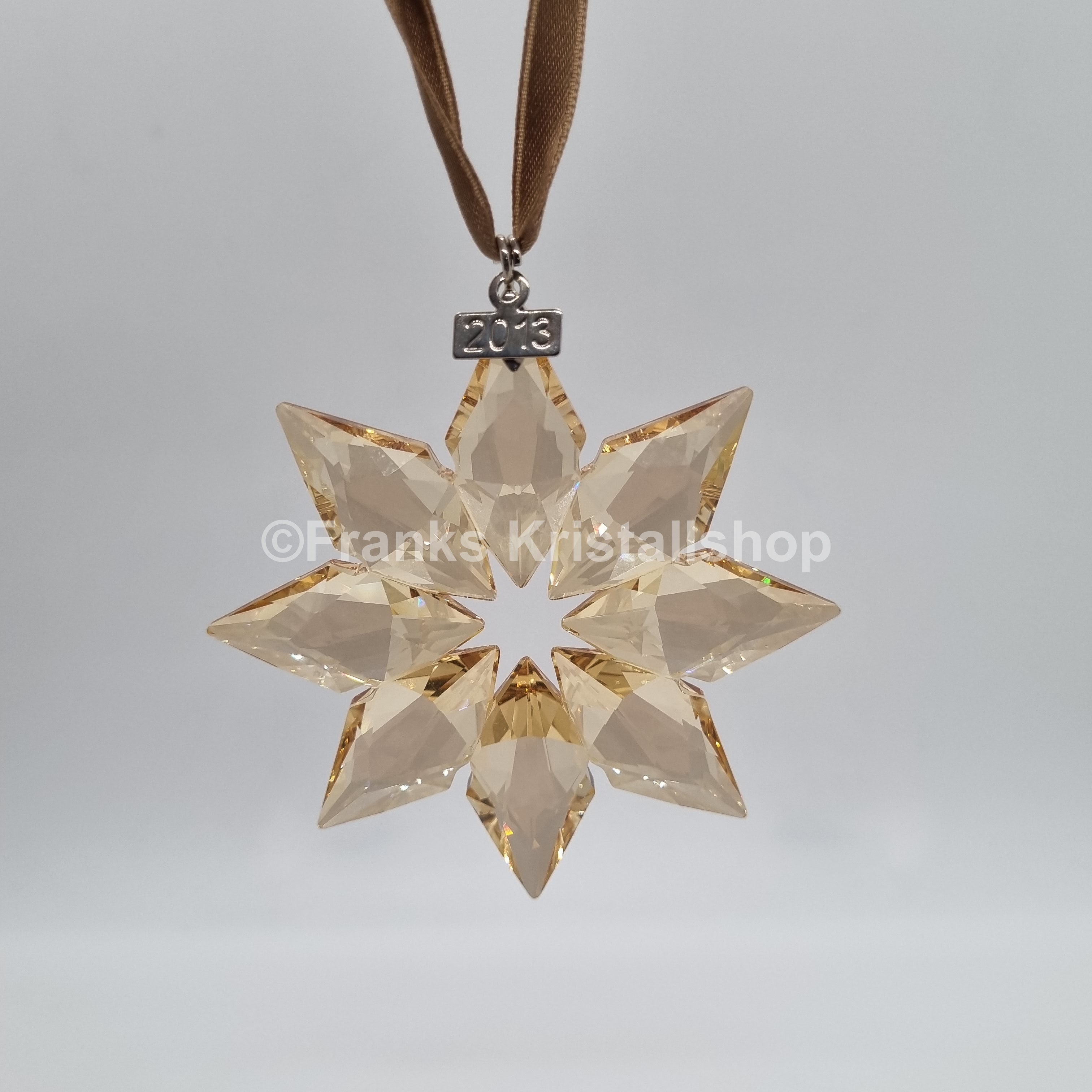 SWAROVSKI Weihnachtsstern 2013 Groß Gold SCS 5004491