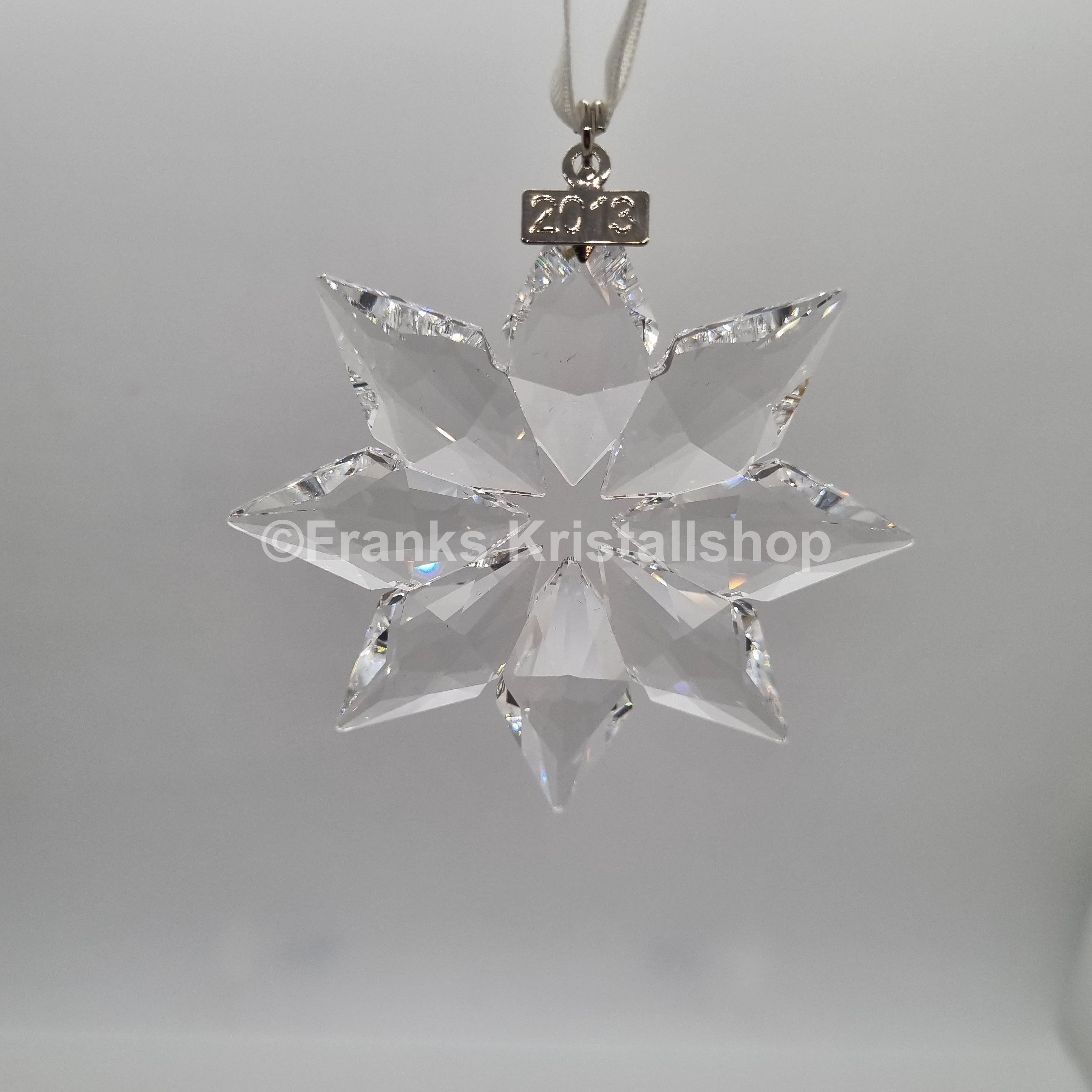 SWAROVSKI Weihnachtsstern 2013 groß klar 5004489