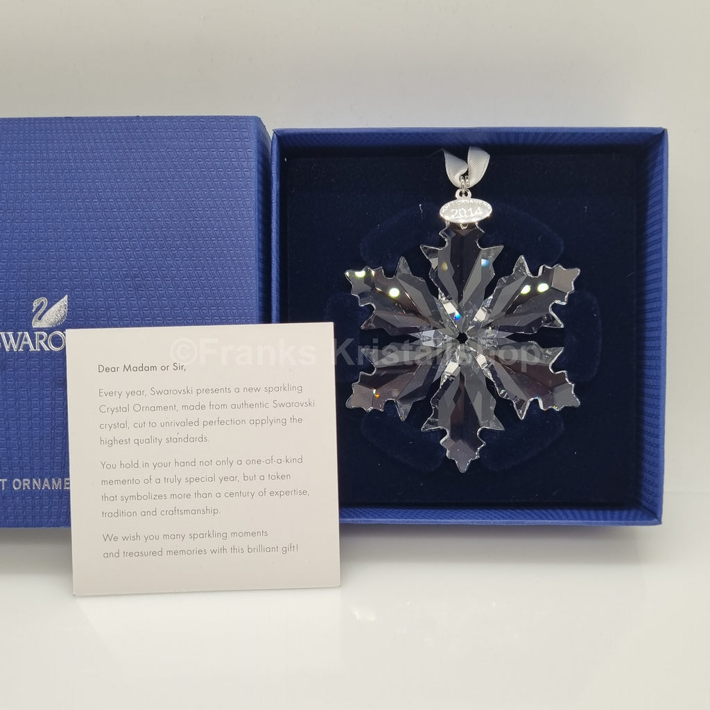 SWAROVSKI Weihnachtsstern 2014 Groß Klar Sonderausgabe Gift Ornament 5063337