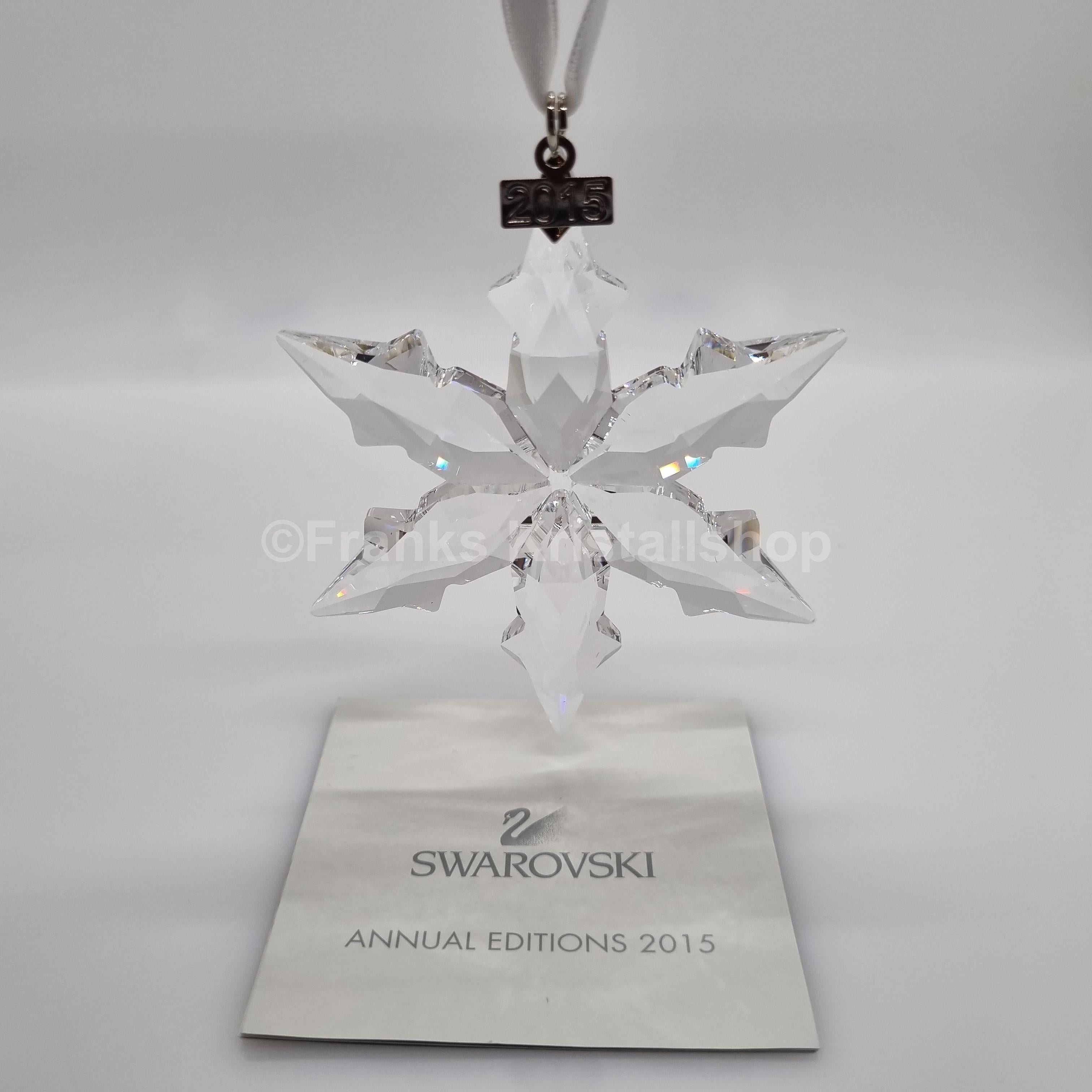 SWAROVSKI Weihnachtsstern 2015 groß Klar 5099840