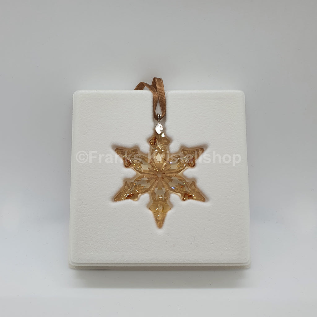 SWAROVSKI Weihnachtsstern 2015 klein Gold SCS 5135931