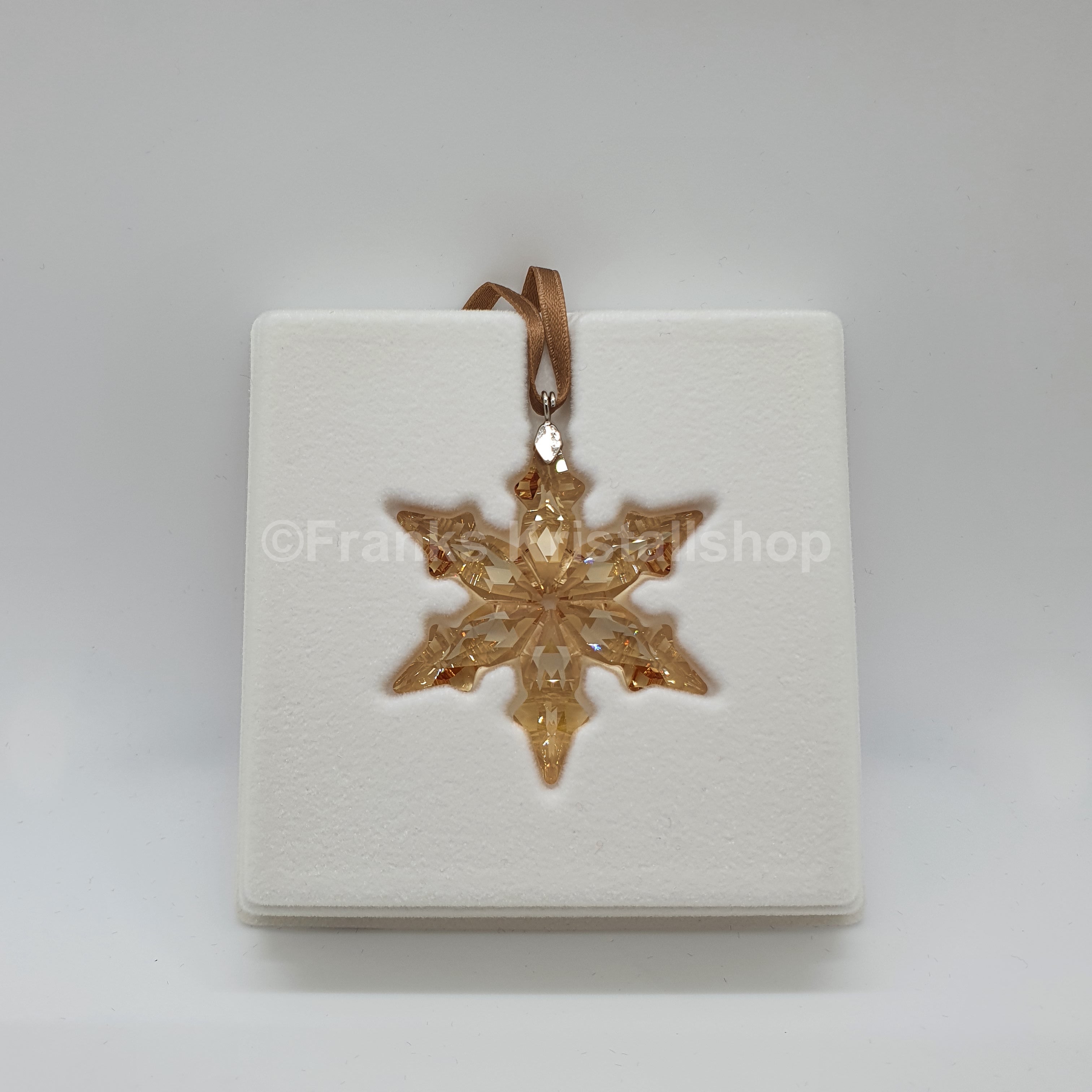 SWAROVSKI Weihnachtsstern 2015 klein Gold SCS 5135931