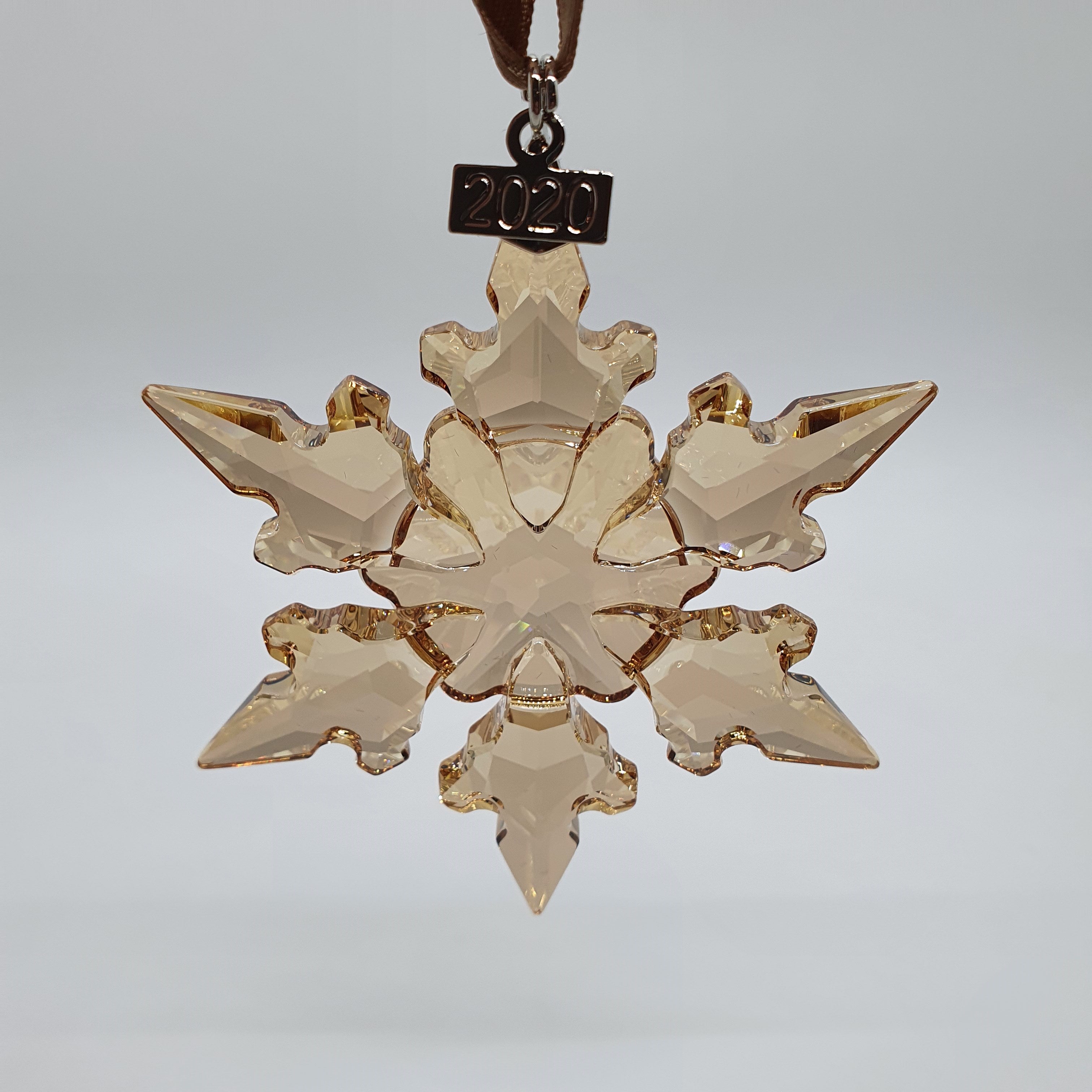 SWAROVSKI Weihnachtsstern 2020 Gold Groß Festive Ornament 5489192