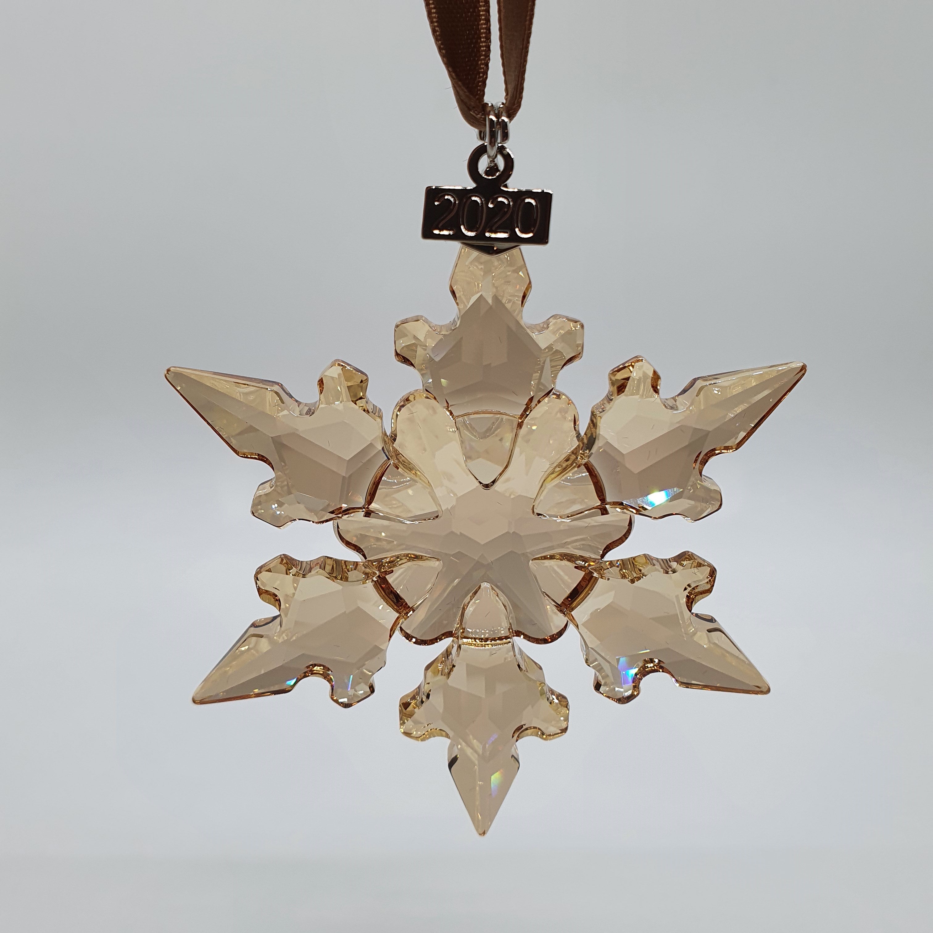 SWAROVSKI Weihnachtsstern 2020 Gold Groß Festive Ornament 5489192