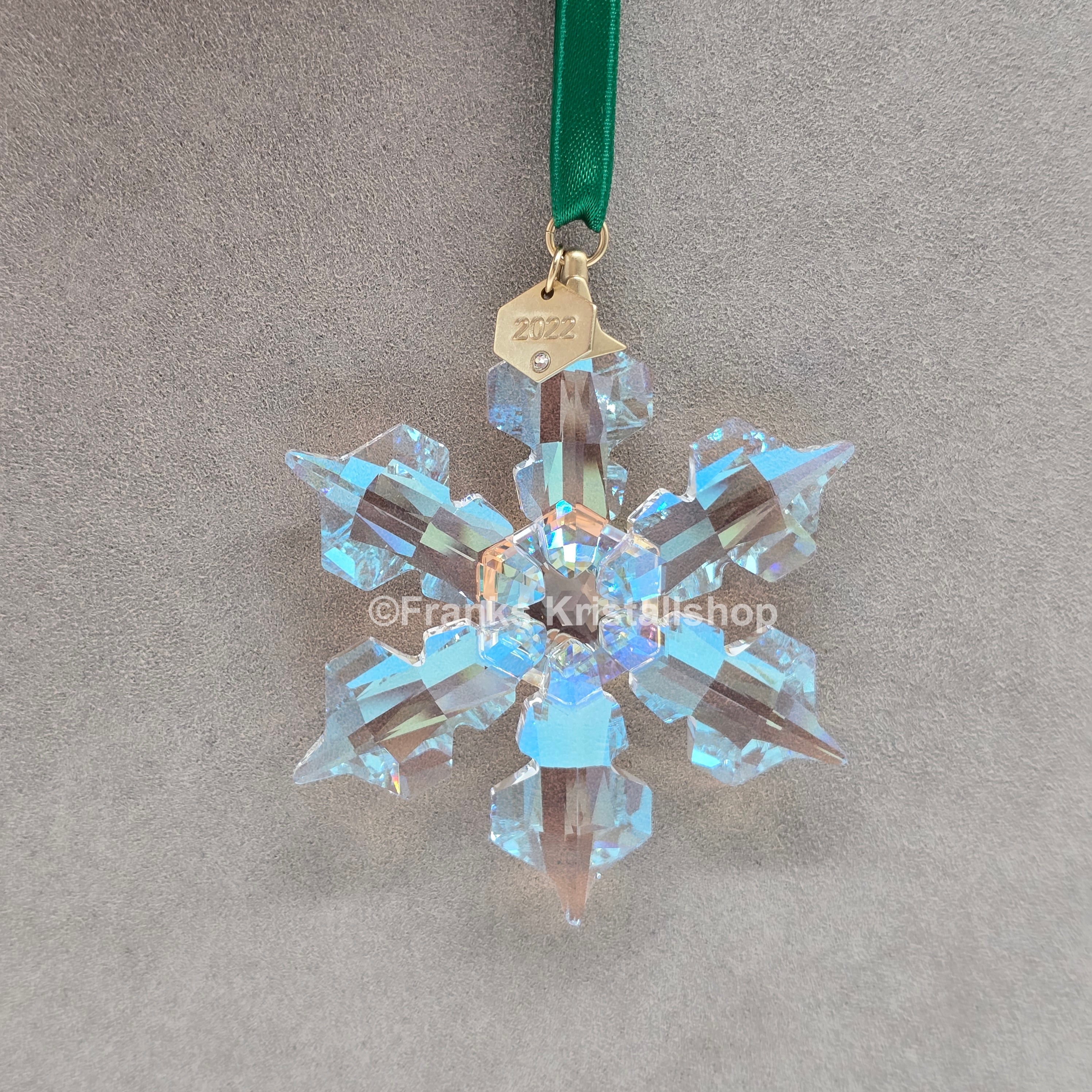 SWAROVSKI Weihnachtsstern 2022 groß Sonderausgabe Farbe Crystal Aurora Borealis
