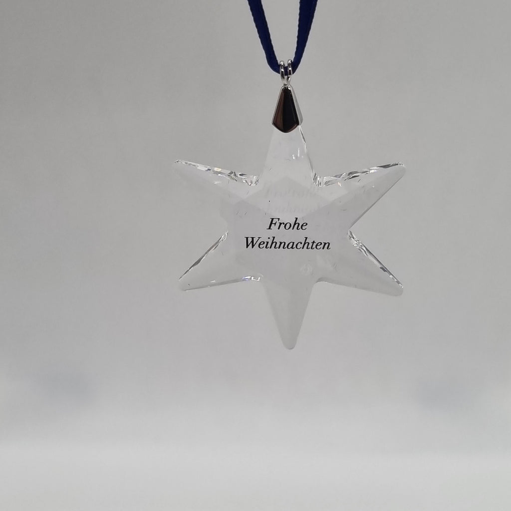 Swarovski Weihnachtsstern Sonderausgabe " Frohe Weihnachten " klein 892339