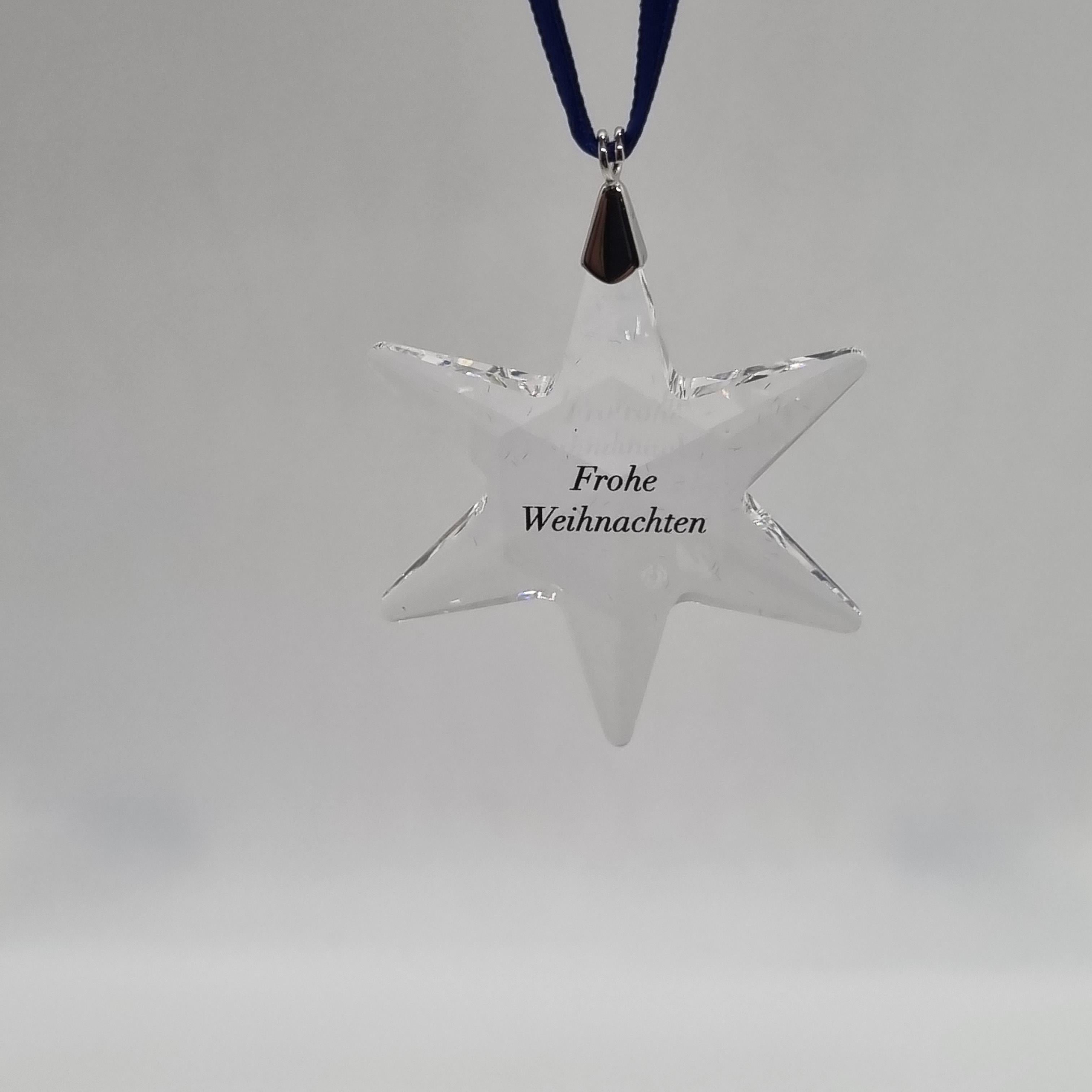Swarovski Weihnachtsstern Sonderausgabe " Frohe Weihnachten " klein 892339