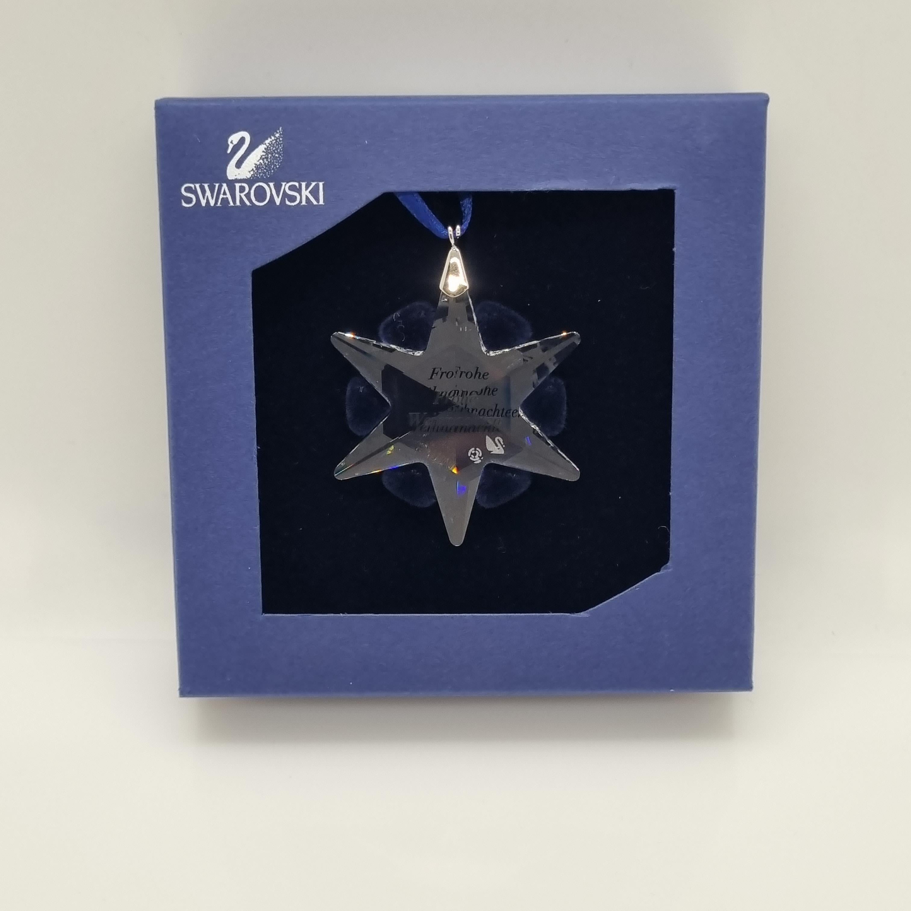 Swarovski Weihnachtsstern Sonderausgabe " Frohe Weihnachten " klein 892339