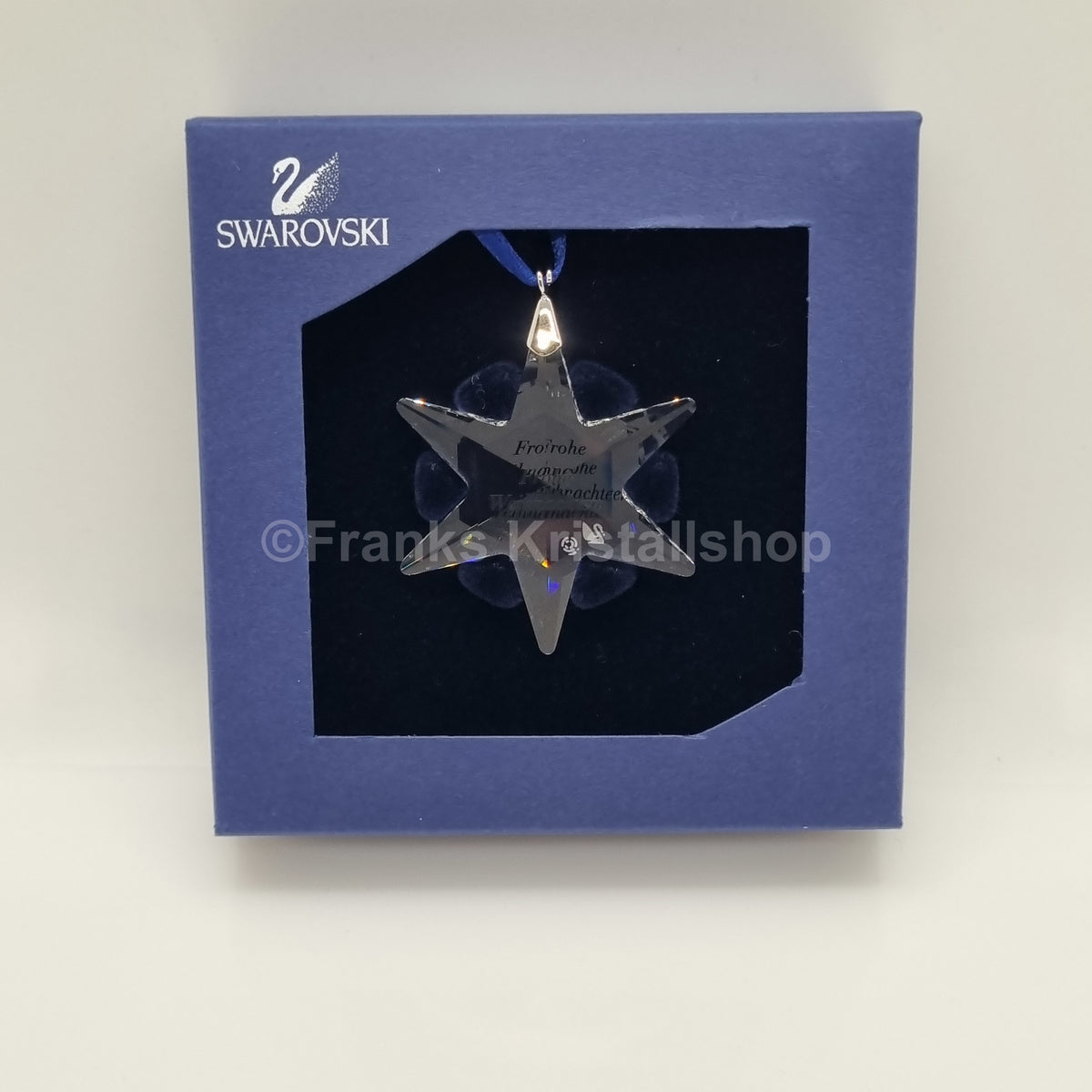 SWAROVSKI Weihnachtsstern Sonderausgabe "Frohe Weihnachten" klein 892339