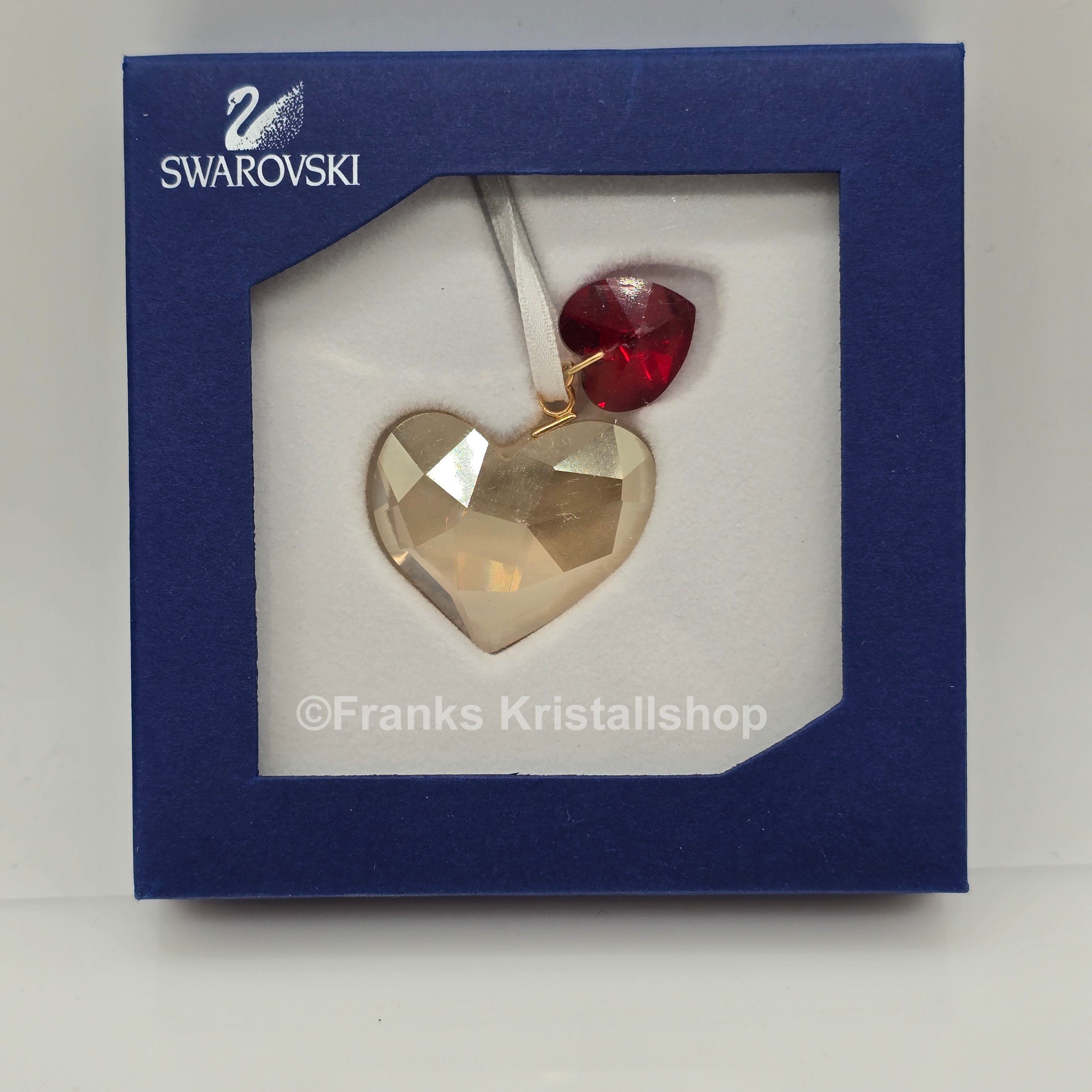SWAROVSKI Weihnachtsstrumpf, Herz, Zuckerstangen Ornament Set 1054670