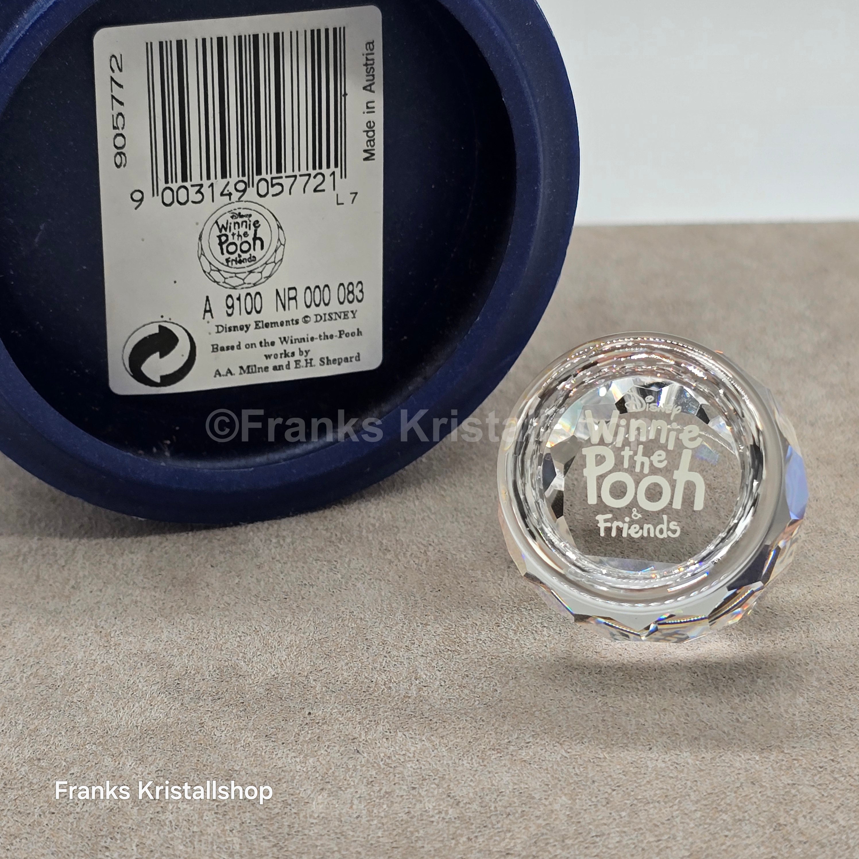 SWAROVSKI Disney Winnie Puuh Namensschild Honigtopf 905772
