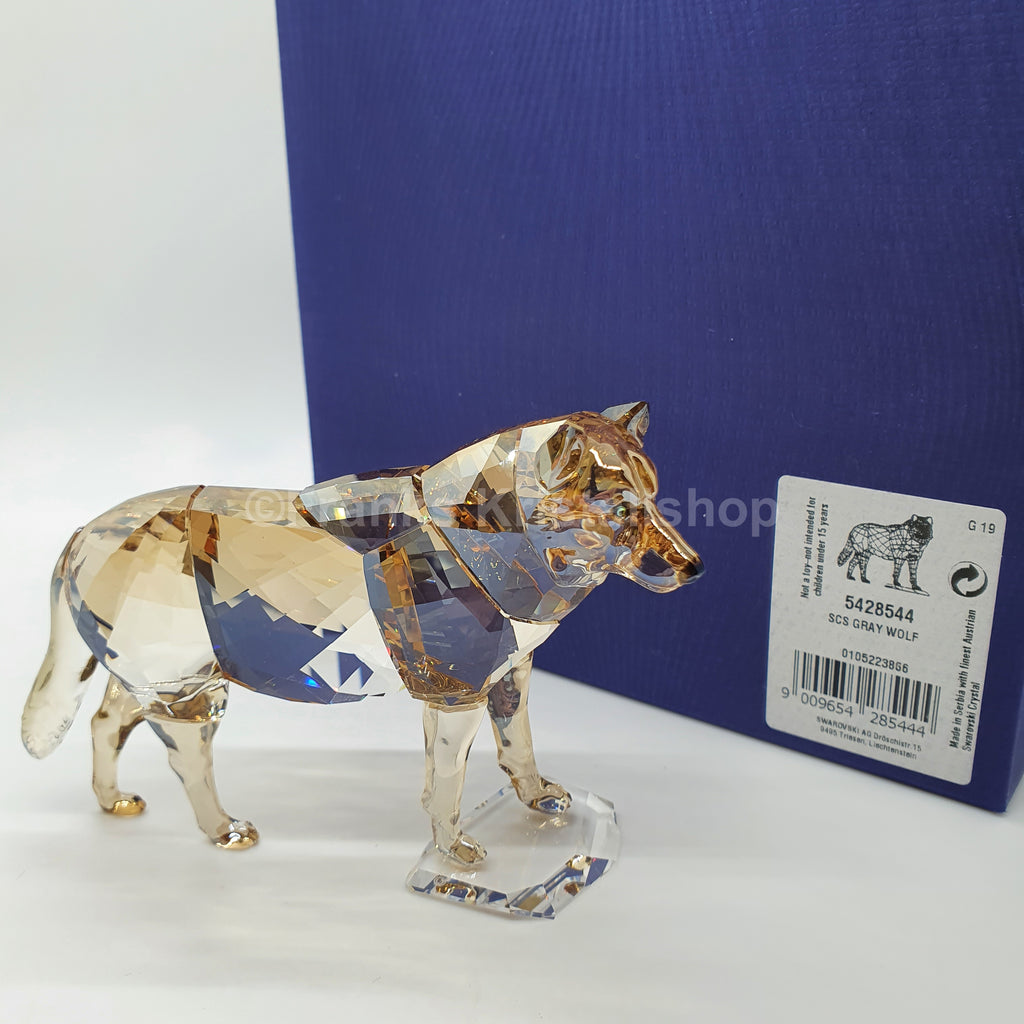SWAROVSKI SCS Jahresfigur 2019 Grauer Wolf 5428544