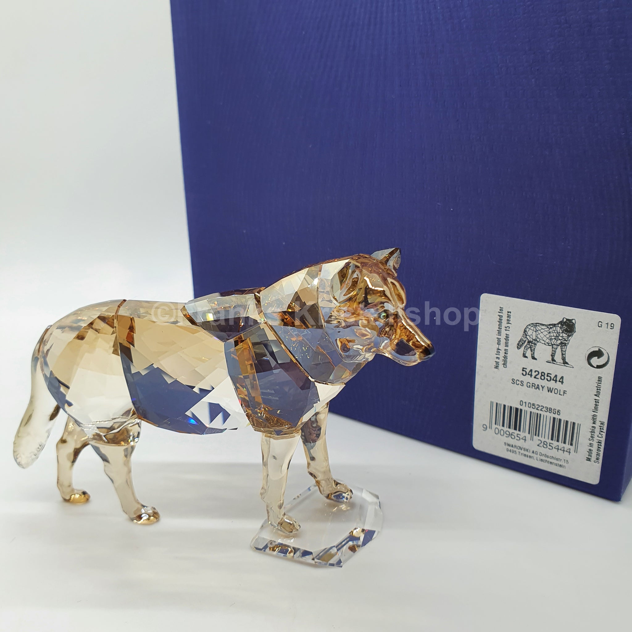 SWAROVSKI SCS Jahresfigur 2019 Grauer Wolf 5428544 – Franks