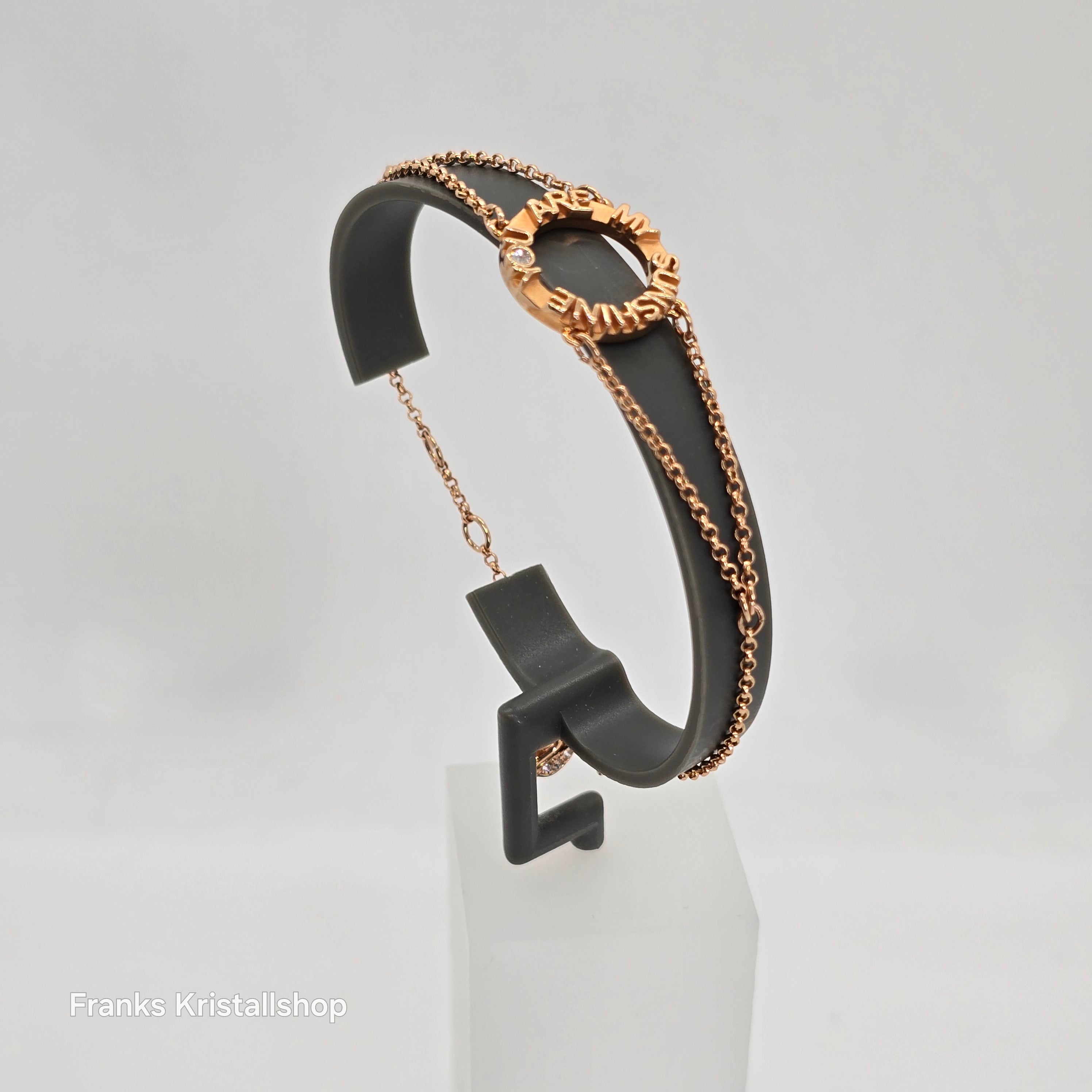 SWAROVSKI You Are My Sunshine Armband Roségold-Legierungsschicht 5636442