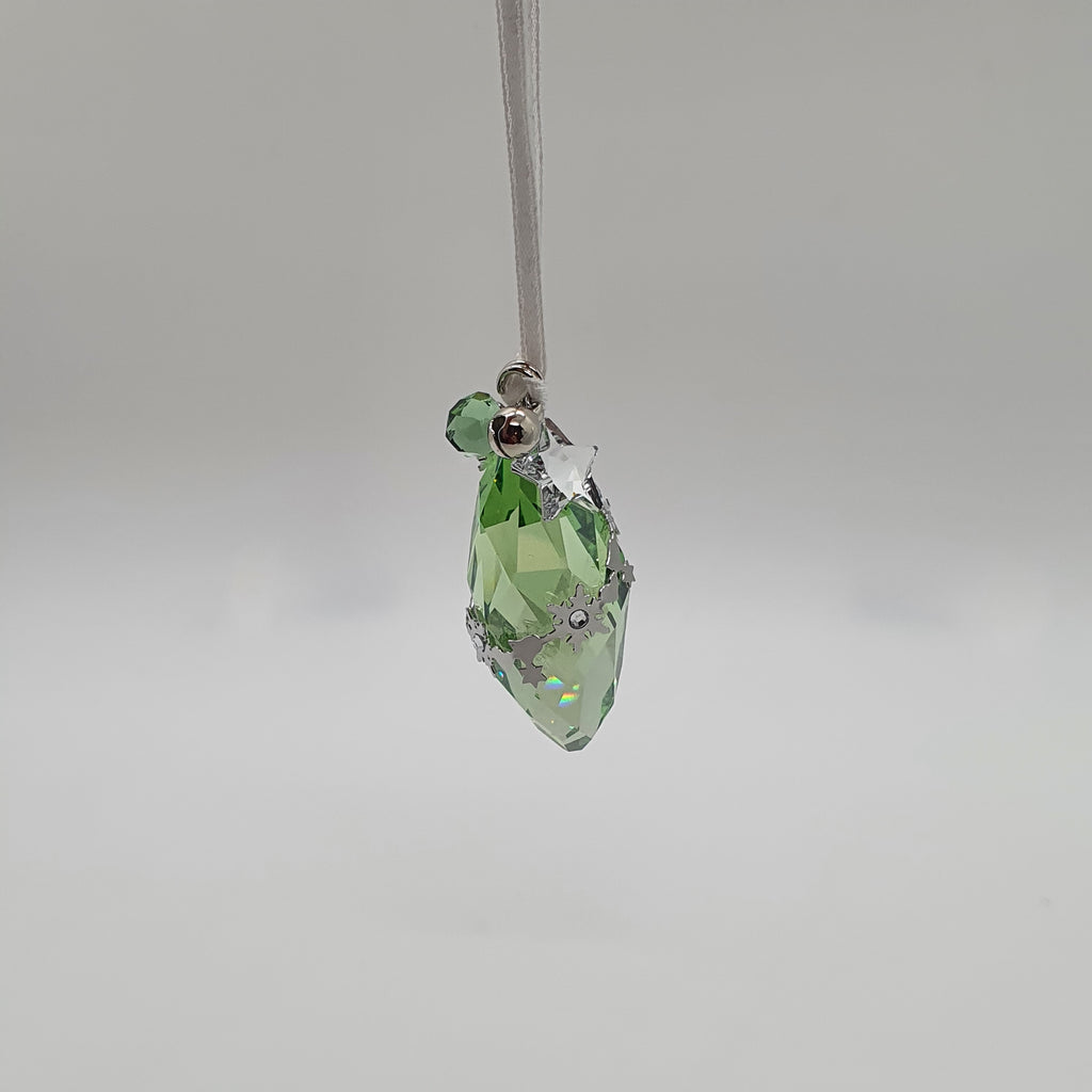 SWAROVSKI Zapfen Grün Ornament 1144686
