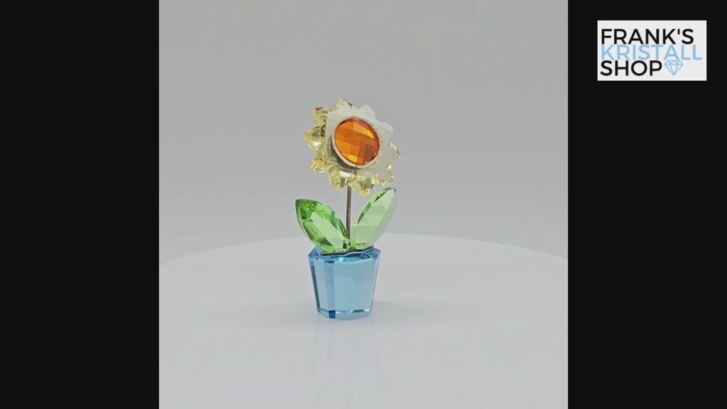 SWAROVSKI Blumenträume Sonnenblume im Blumentopf 663148