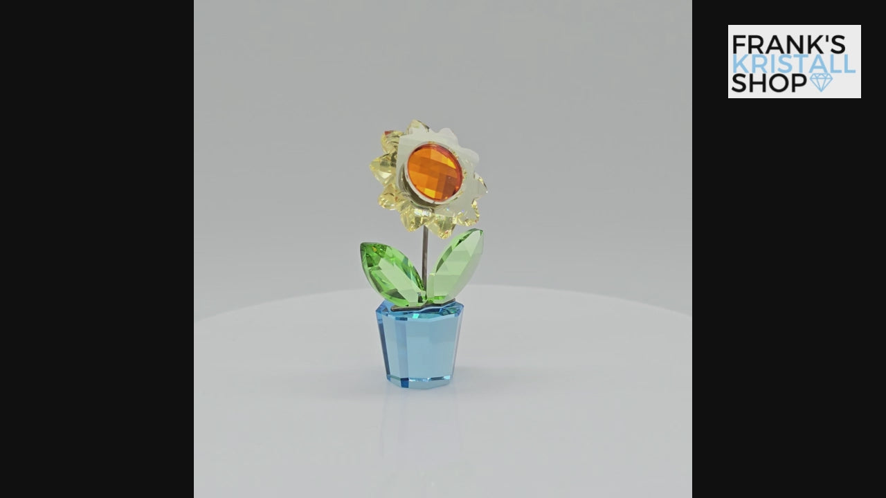 SWAROVSKI Blumenträume Sonnenblume im Blumentopf 663148