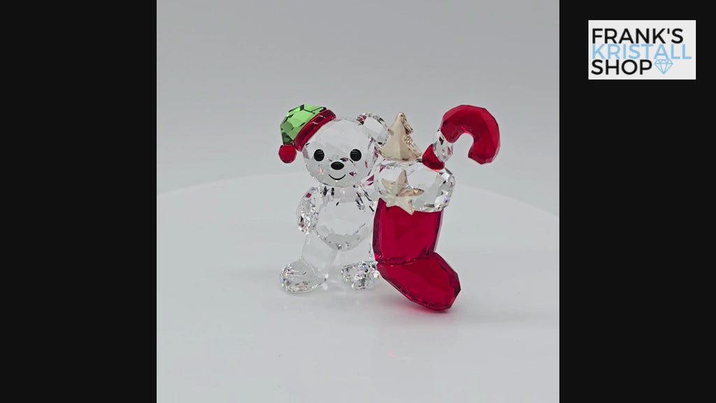 SWAROVSKI Kris Bär mit Weihnachtsstrumpf 5717258