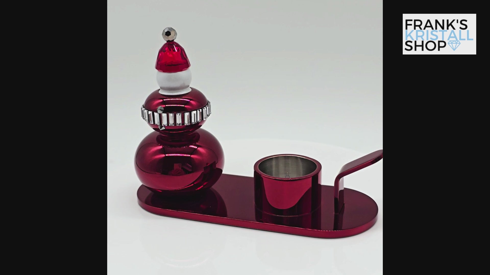 SWAROVSKI Holiday Cheers Weihnachtsmann Kerzenhalter 5596392