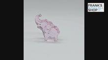 Laden und Abspielen von Videos im Galerie-Viewer, SWAROVSKI Memories Ella Der Elefant Pink Rosa 674084
